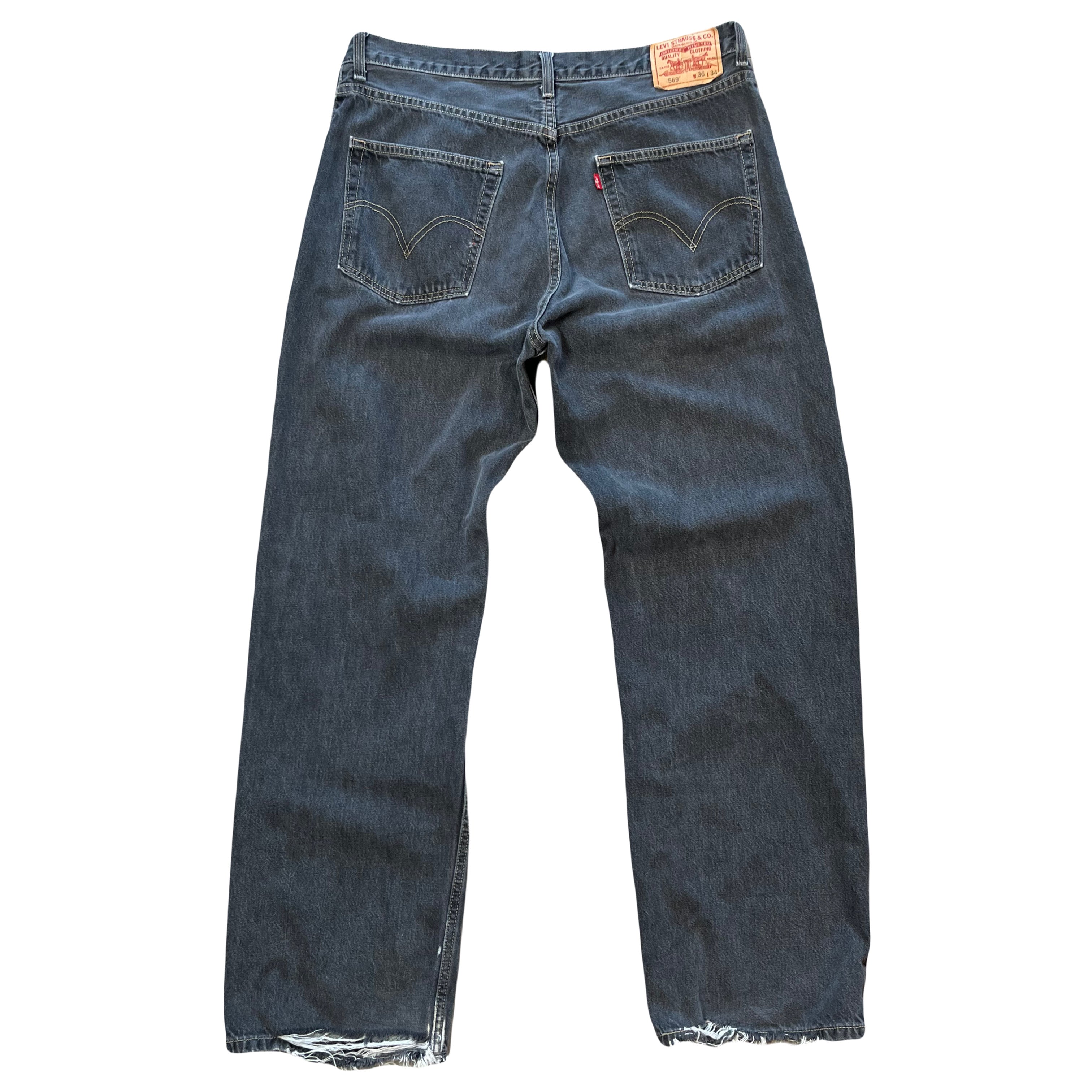 Levi's 569 Loose Straight Faded Denim 36