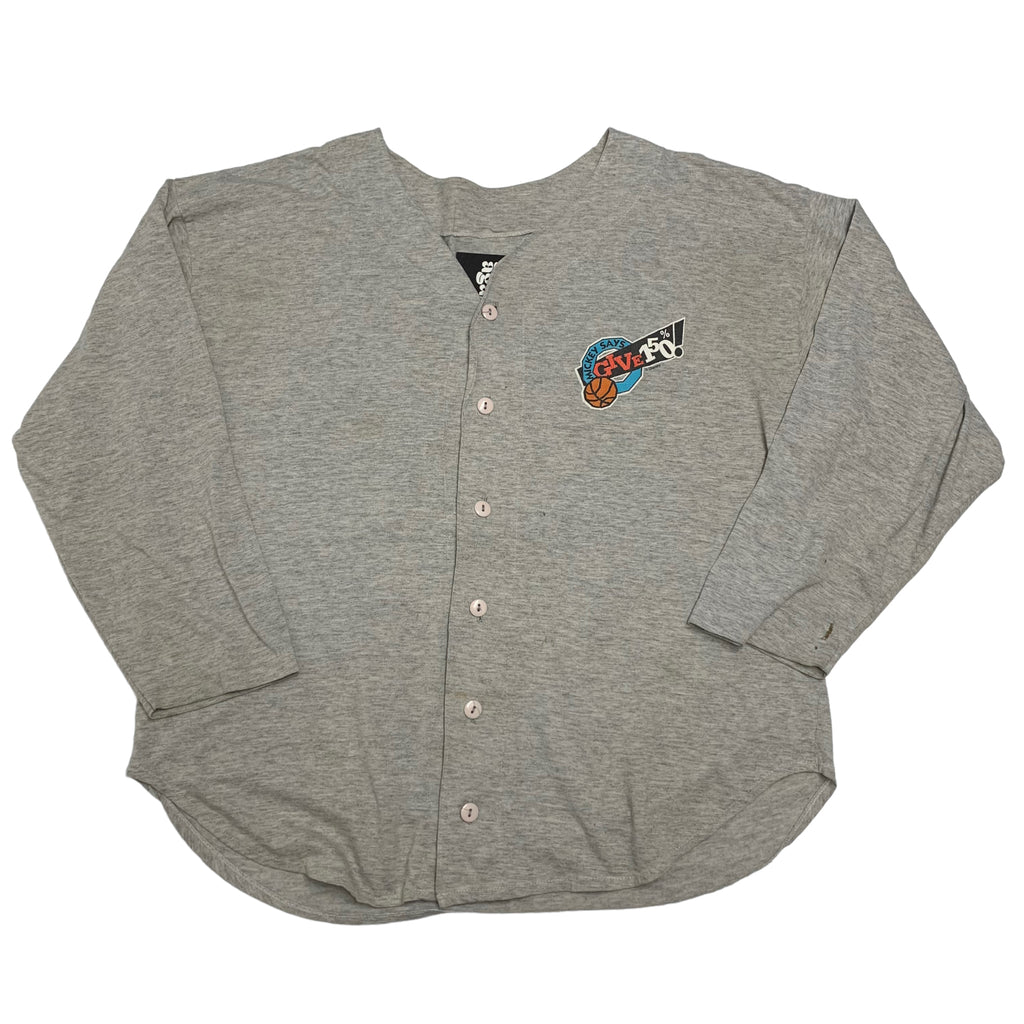 Vintage Mickey Basketball Henley M