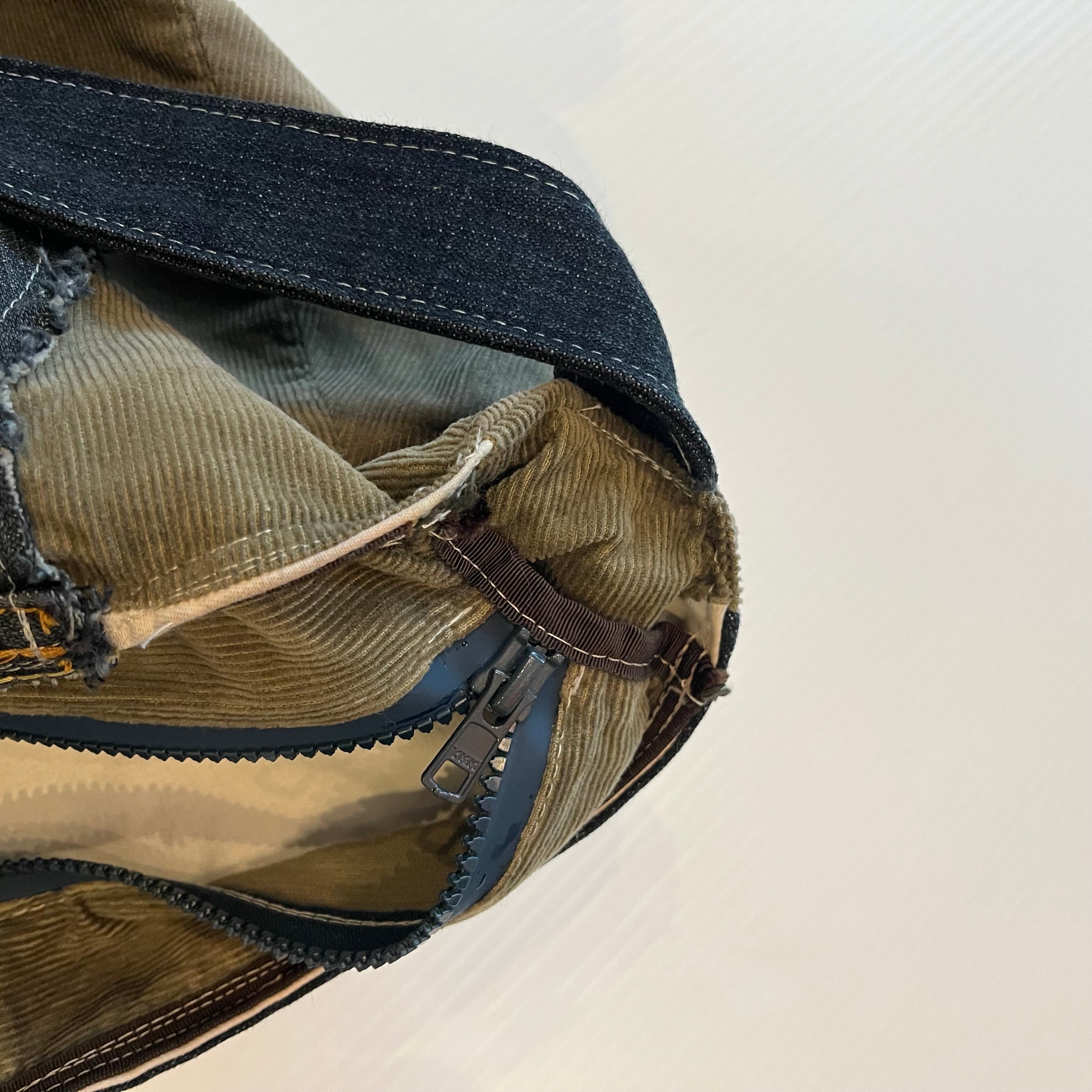 Rework True Religion Denim Wide Side Bag