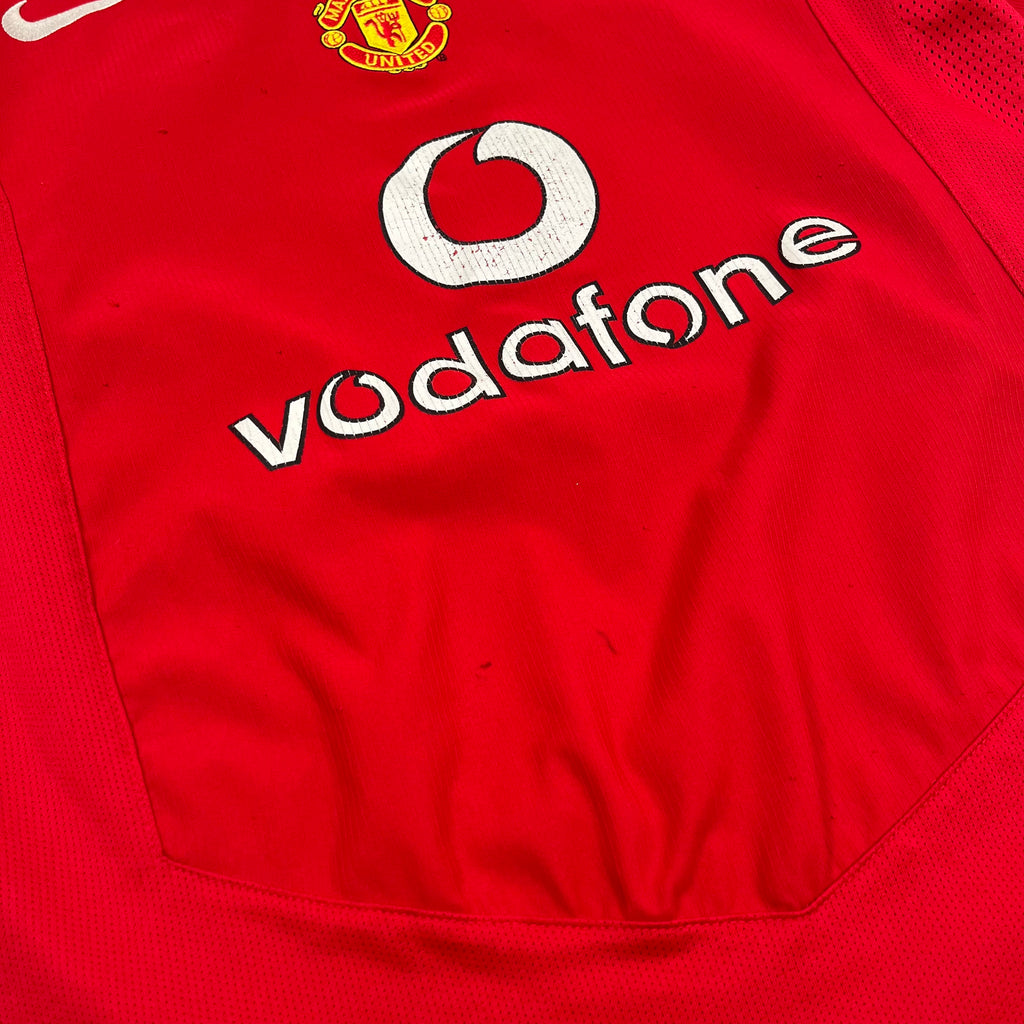 2004-06 Nike Manchester United Home Kit M