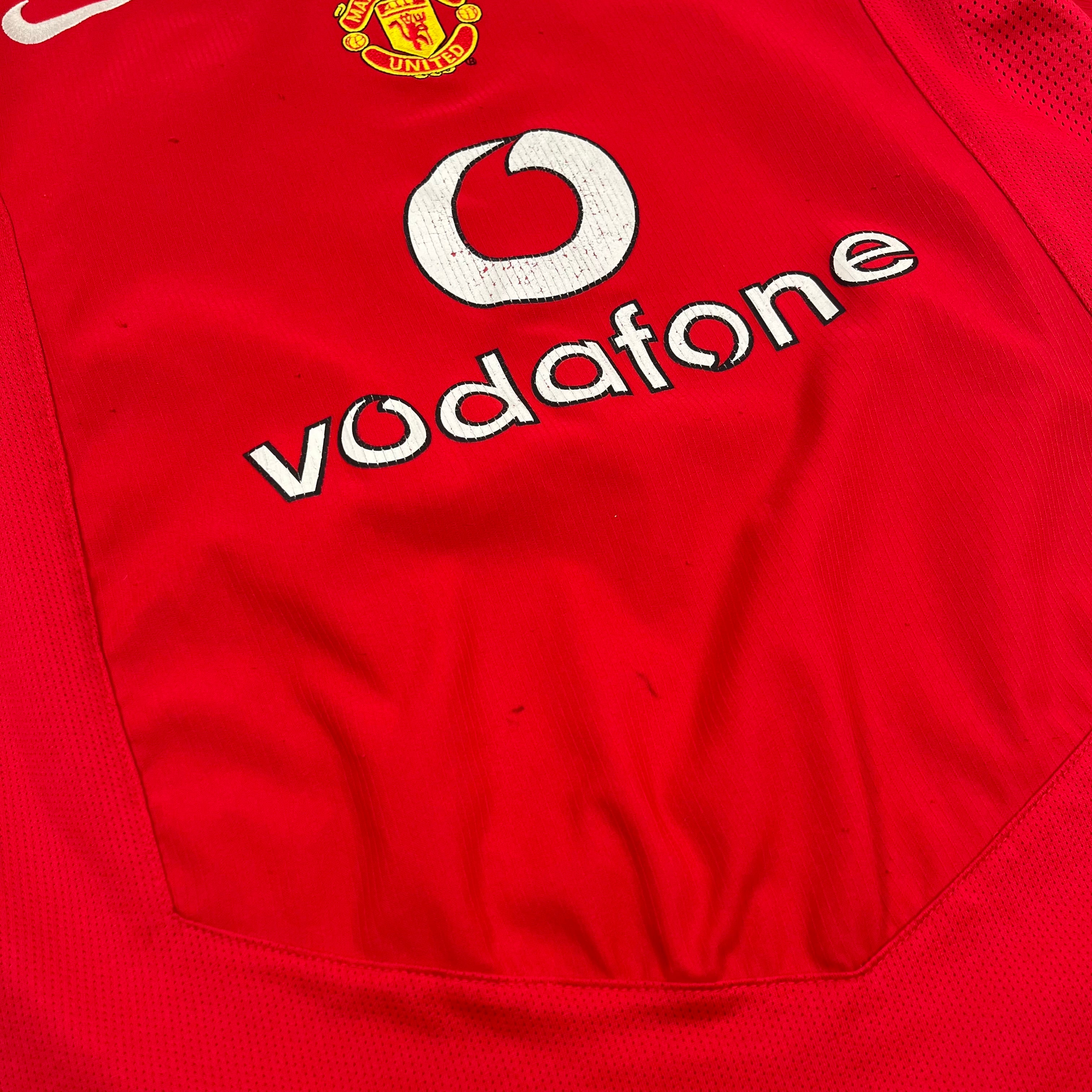 2004-06 Nike Manchester United Home Kit M