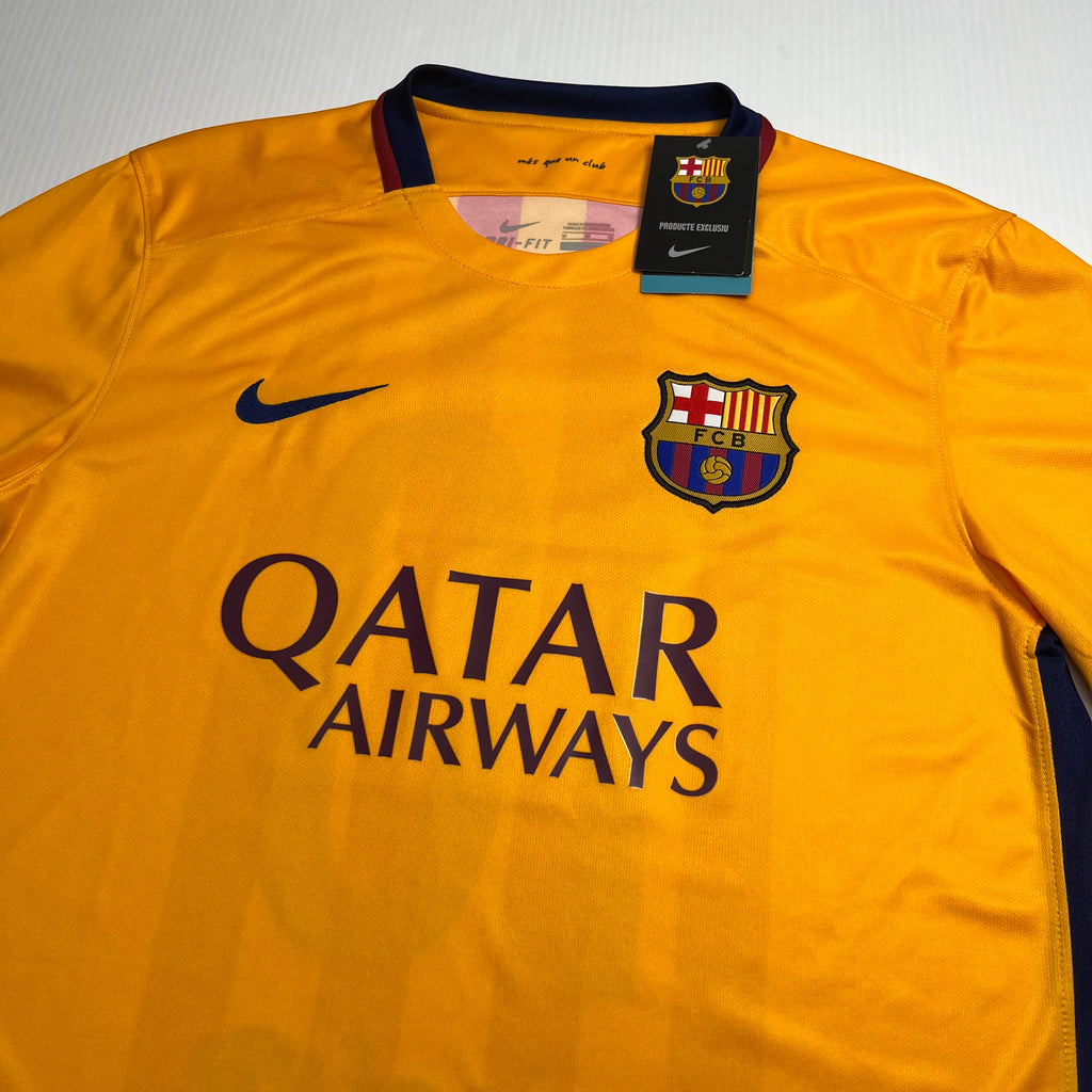 2015-16 Nike Barcelona Messi Away Kit M