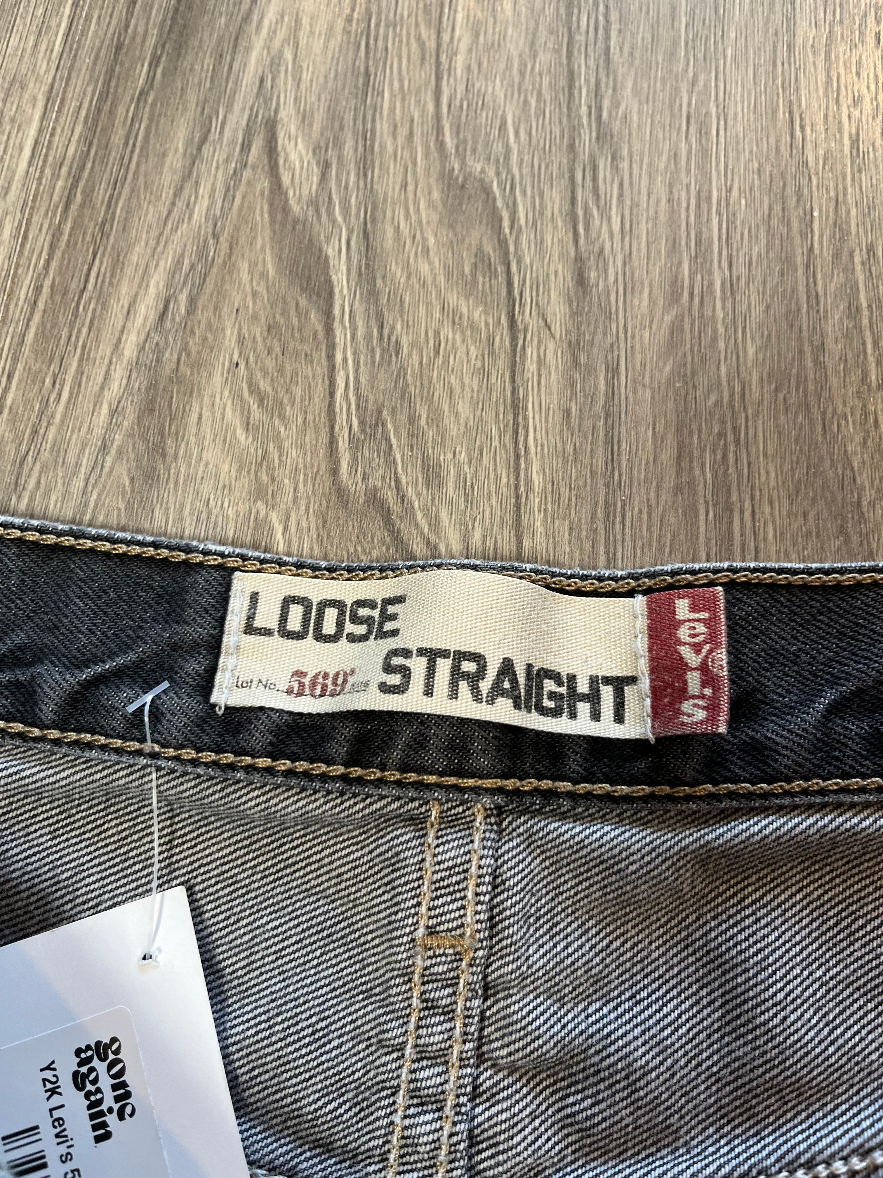 Levi's 569 Loose Straight Faded Denim 36
