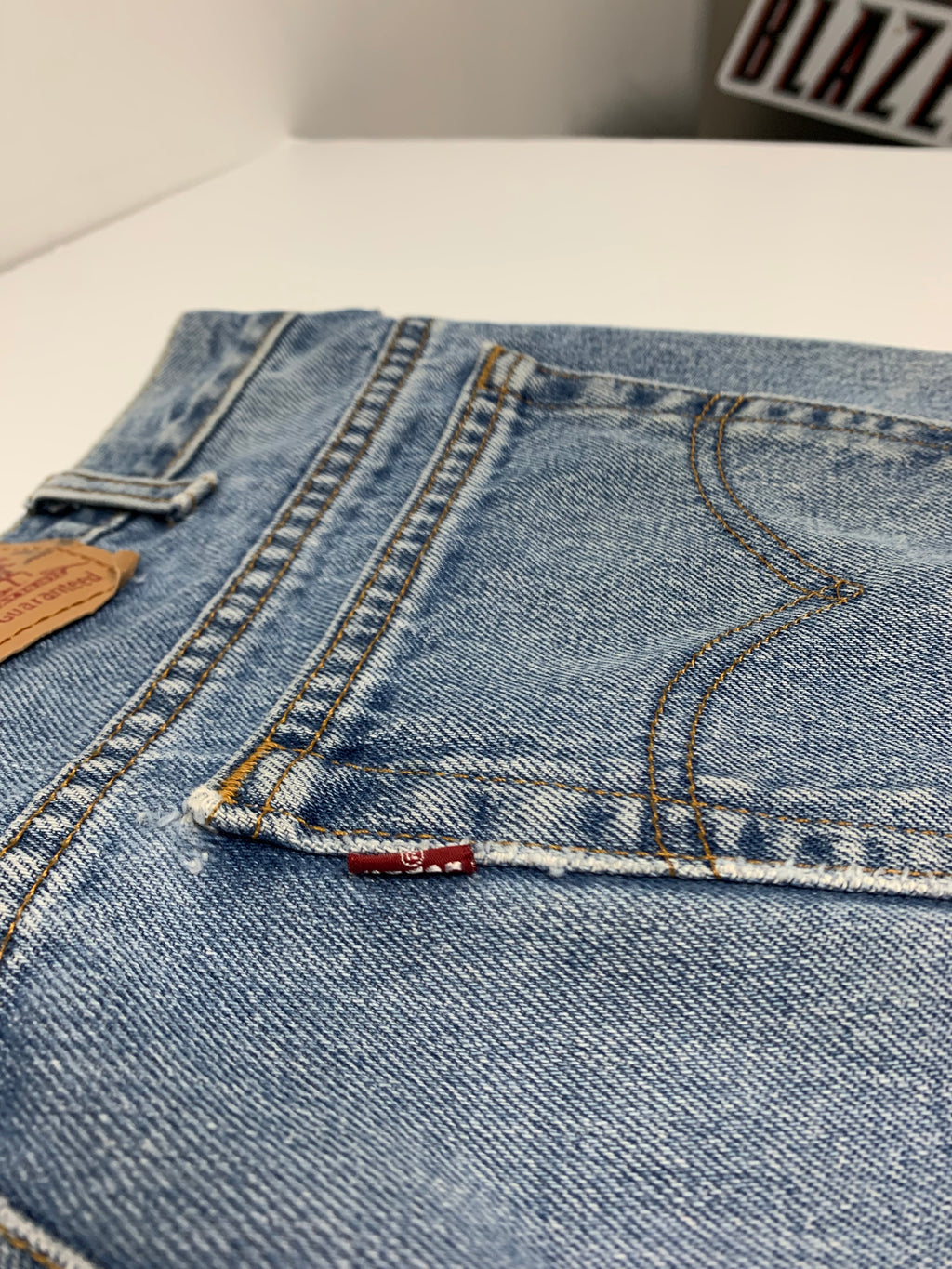 Vintage Light Wash Levi’s 501 36