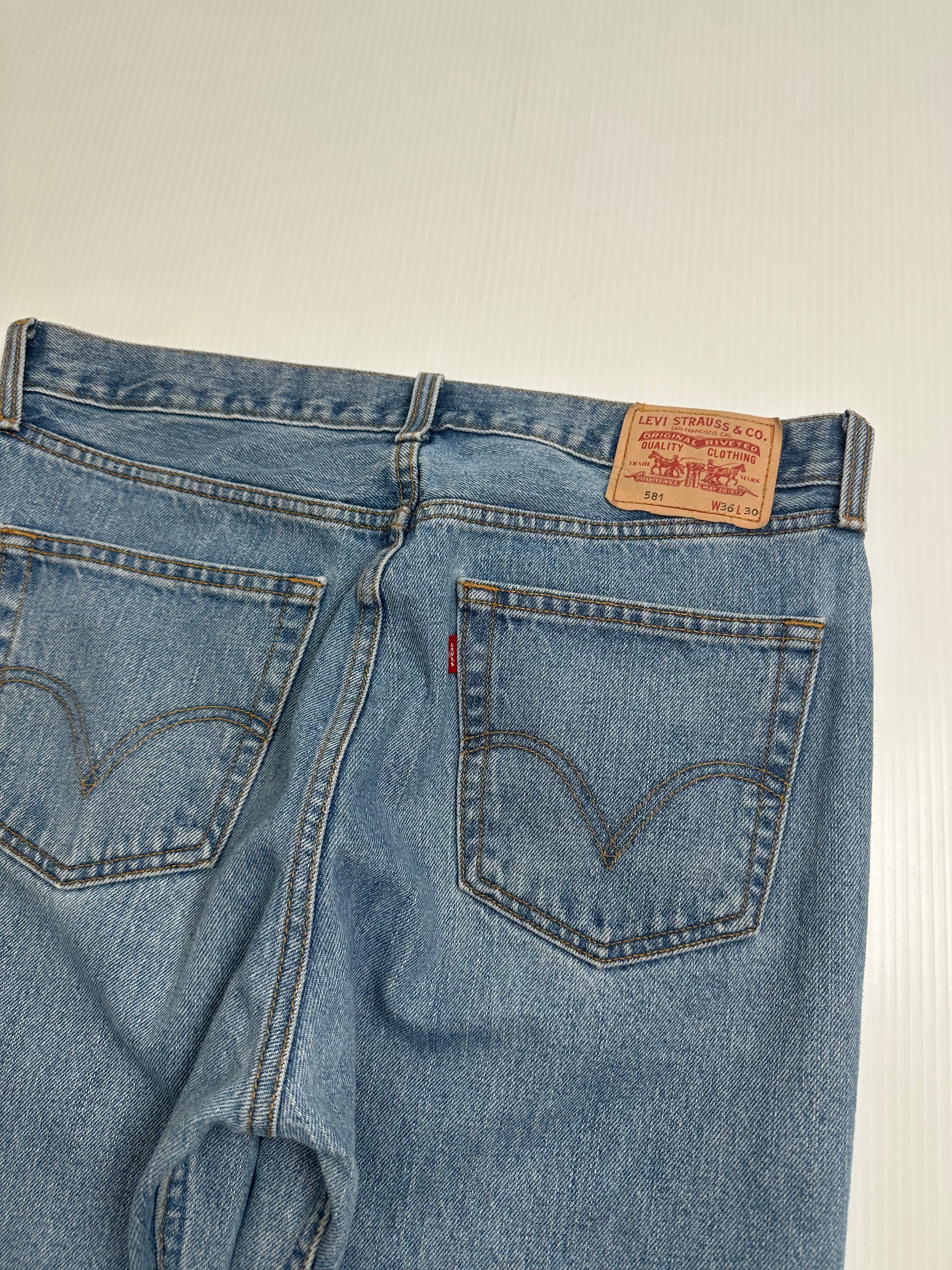 Levi's 581 Medium Wash Denim 36