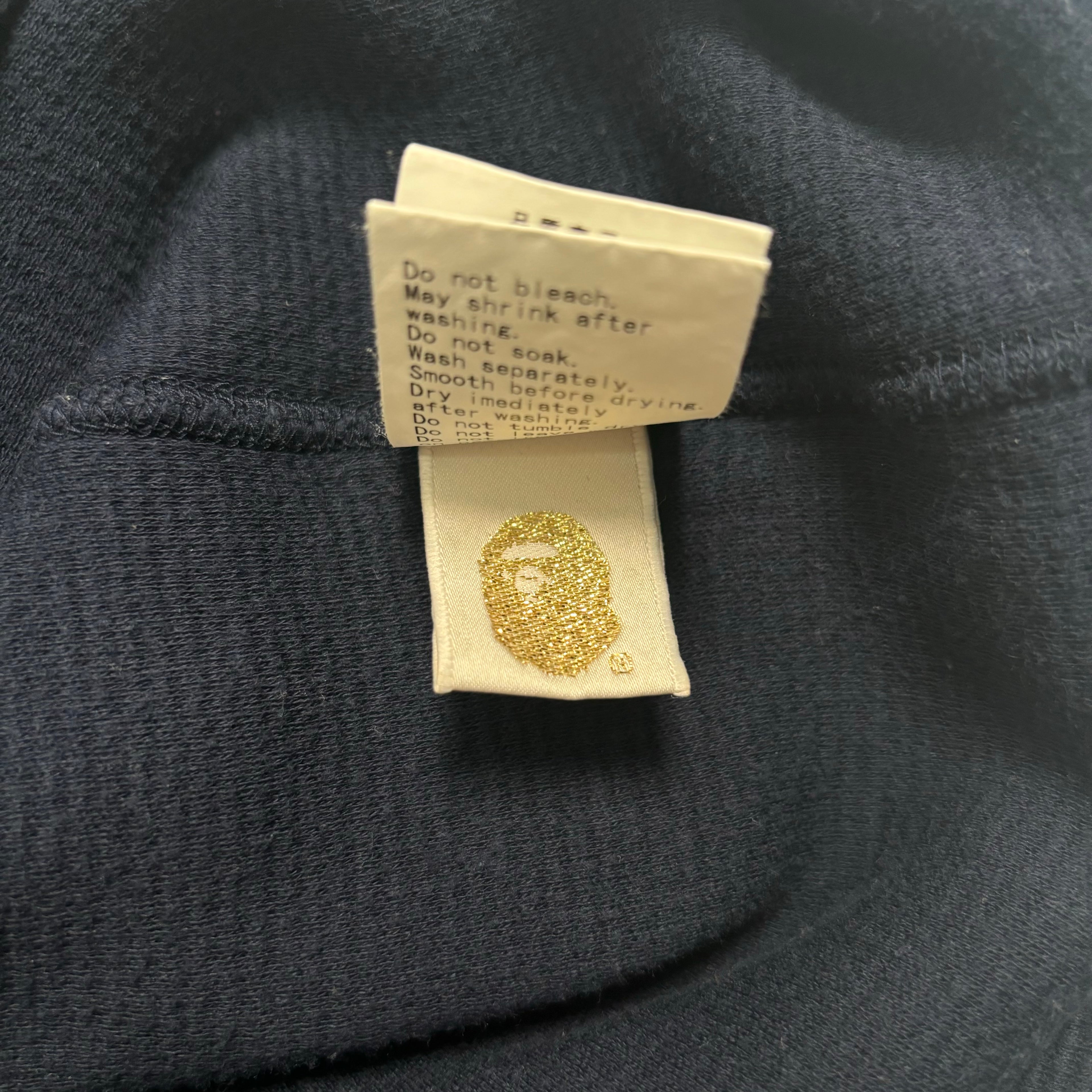 A Bathing Ape Mini Logo Waffle Tee L