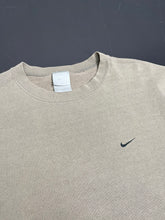 Load image into Gallery viewer, Y2K Nike Washed Brown Swoosh Crewneck XL
