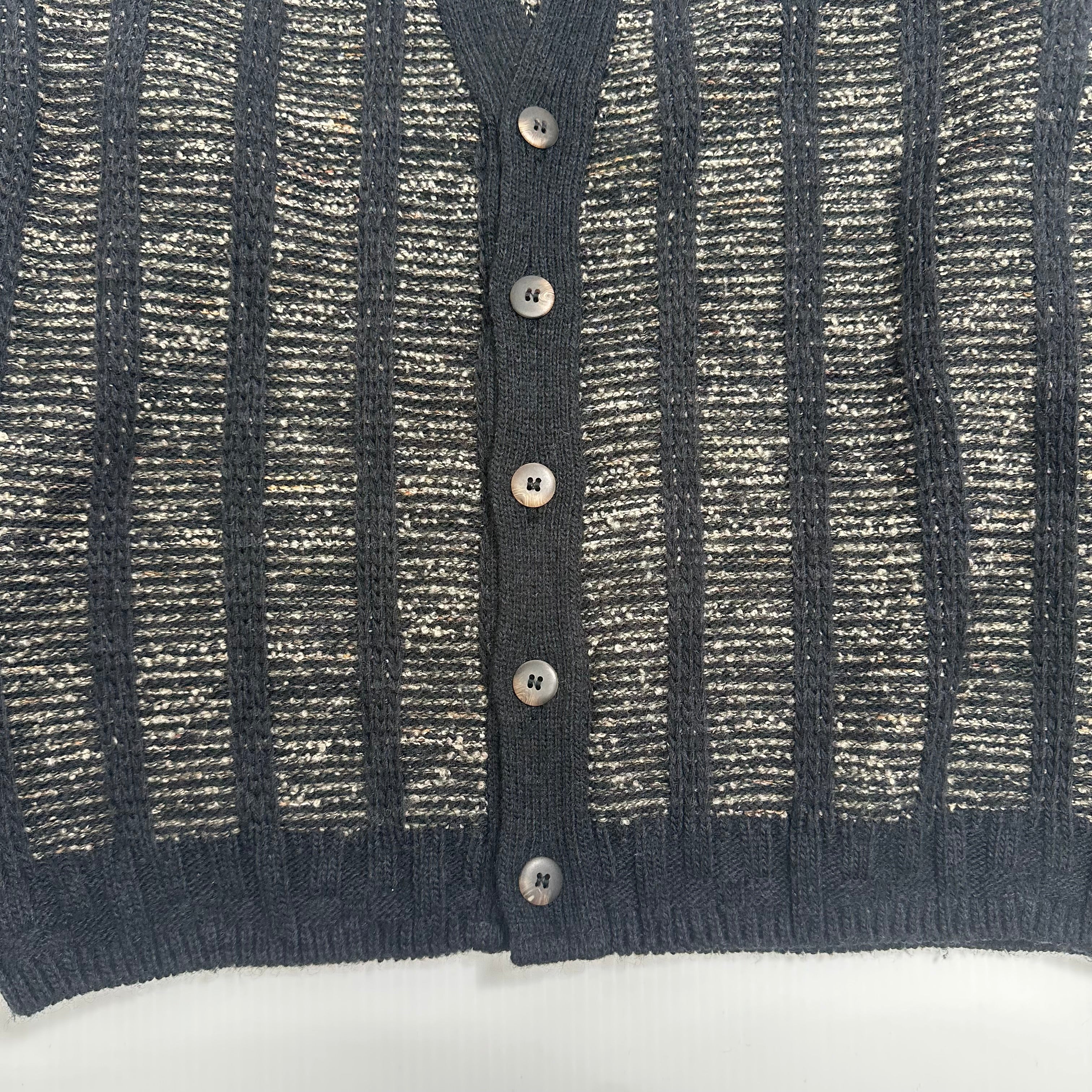 Vintage Christopher Rand Patterned Cardigan Sweater S