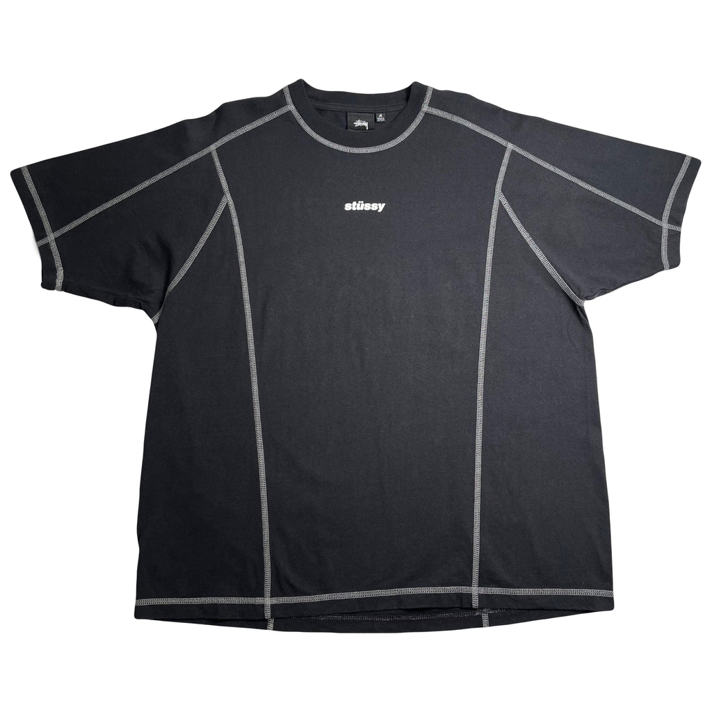 Stussy Contrast Stitch Mini Logo Tee M
