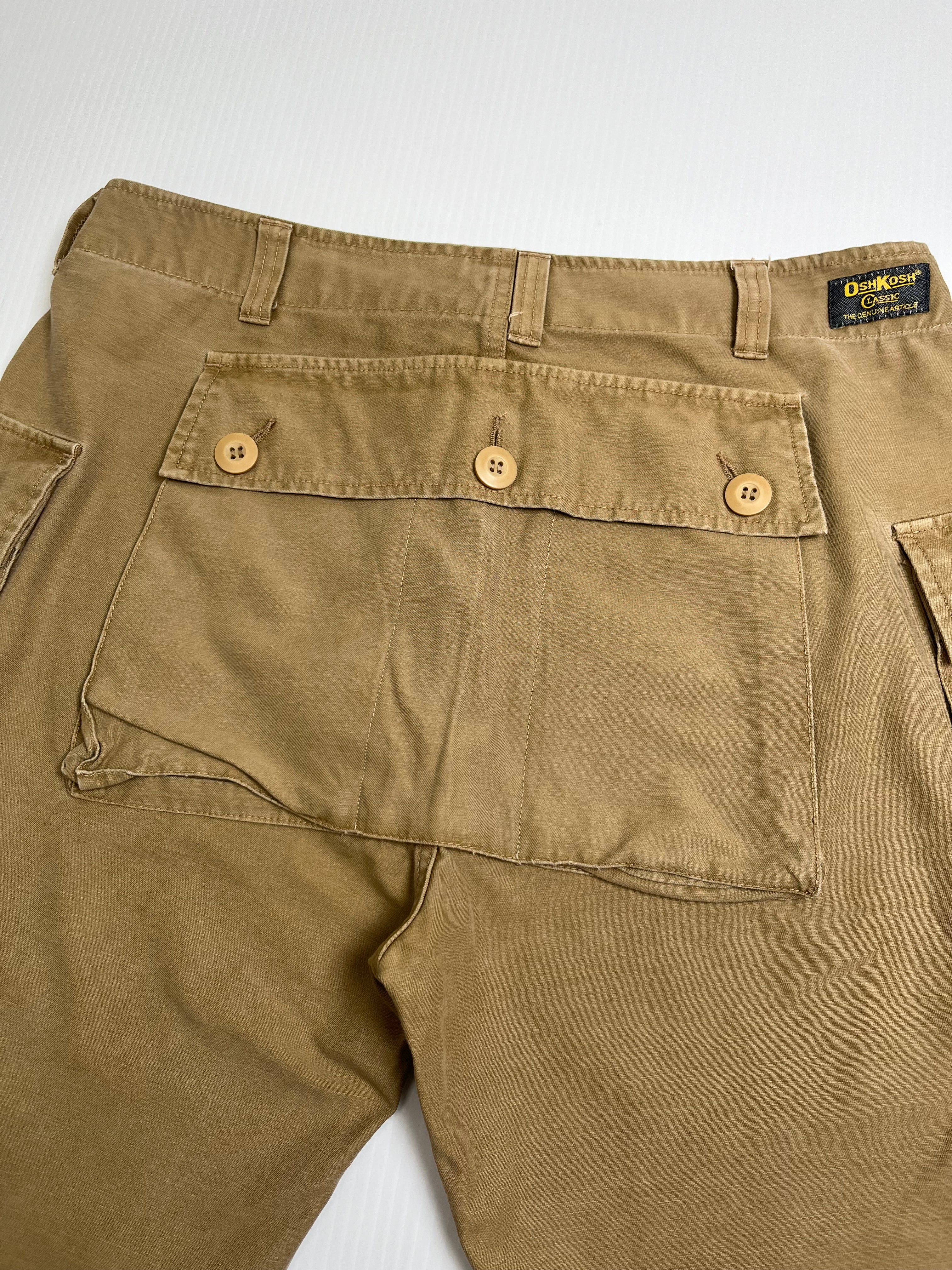 Vintage OshKosh Classic Cargo Shorts 32