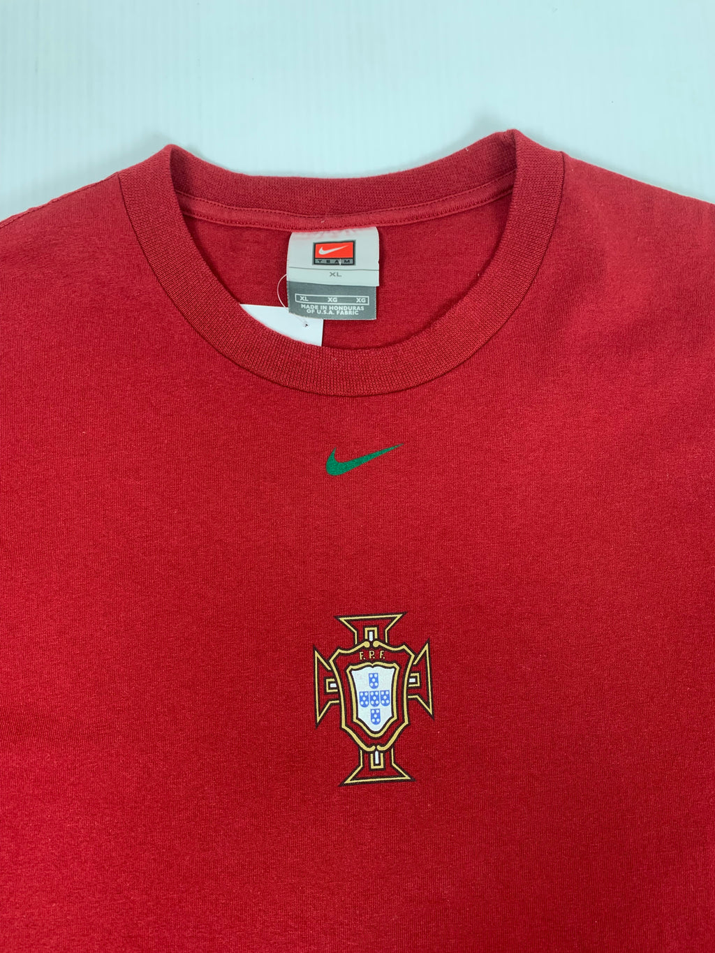 Vintage Nike Portugal Figo #7 Tee XL