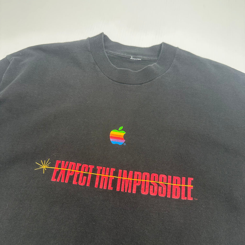 90s Apple Expect The Impossible Mission: Impossible Promo Tee L/XL