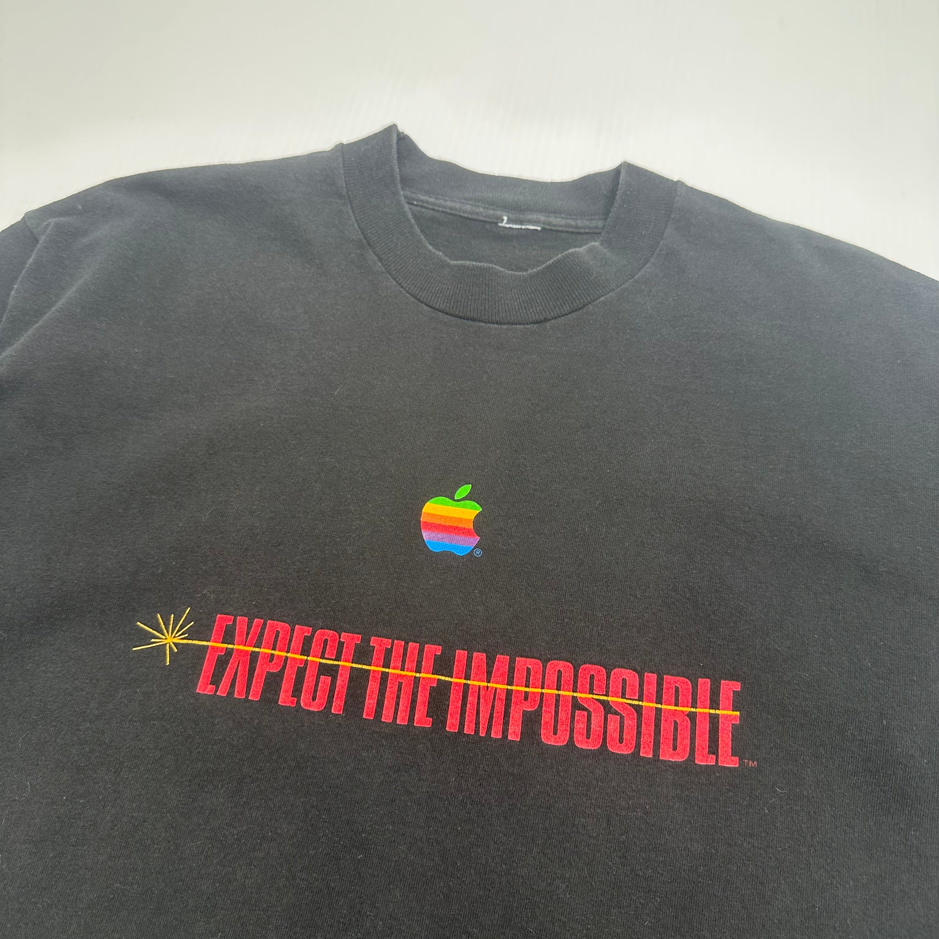 90s Apple Expect The Impossible Mission: Impossible Promo Tee L/XL