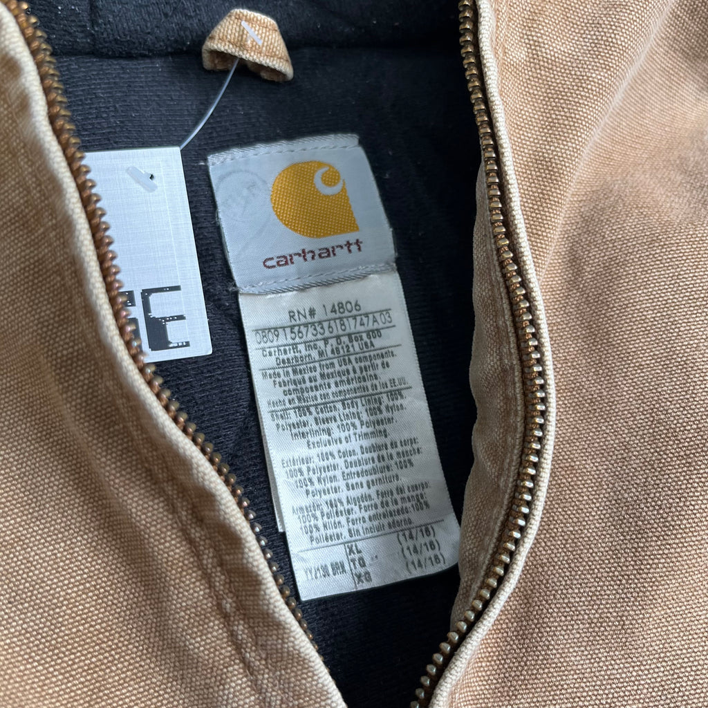 Vintage Carhartt Blanket Lined Active Jacket Youth XL