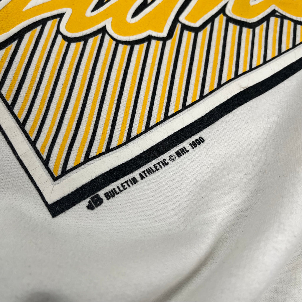 1990 Bulletin Athletic Boston Bruins Crewneck XL
