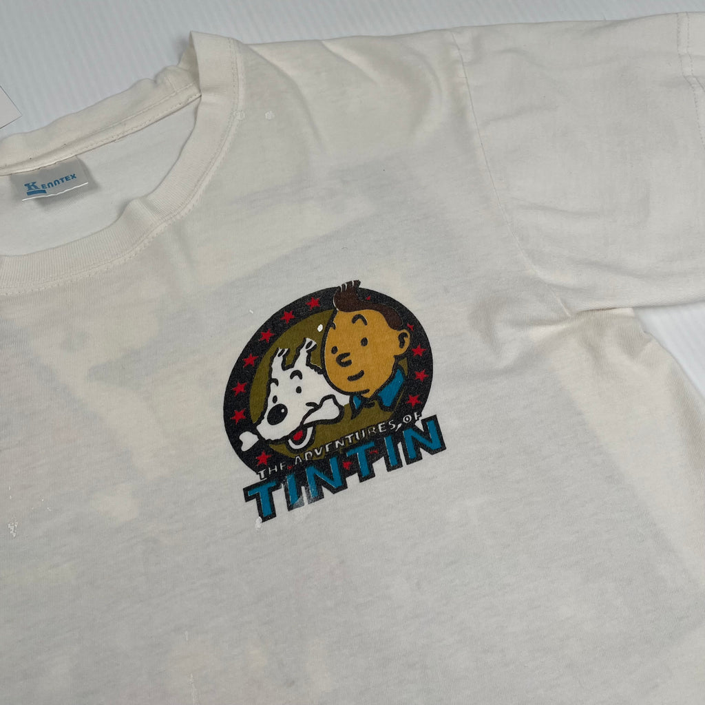 Vintage TinTin The Blue Lotus Graphic Tee S