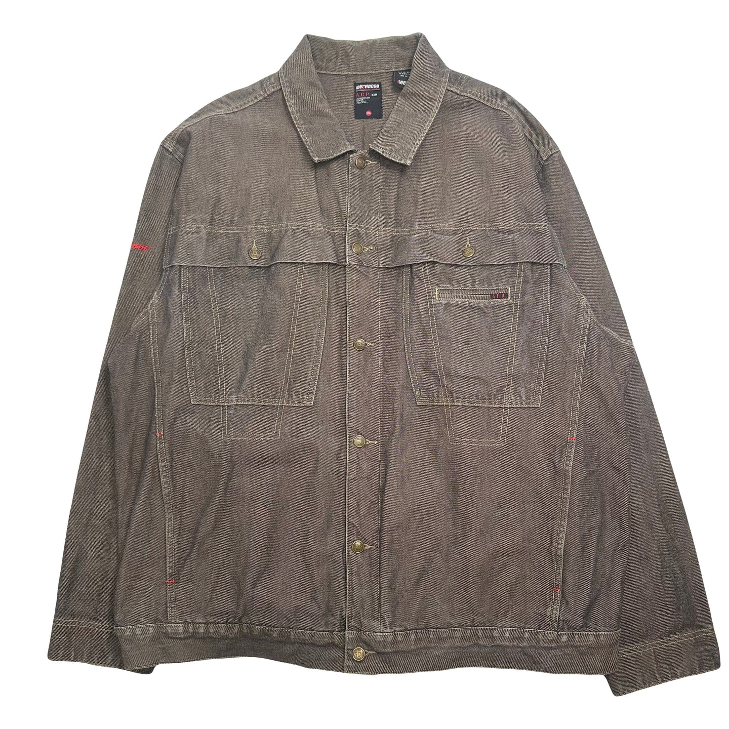 Y2K Mecca Authentic Color Process Denim Jacket XXL