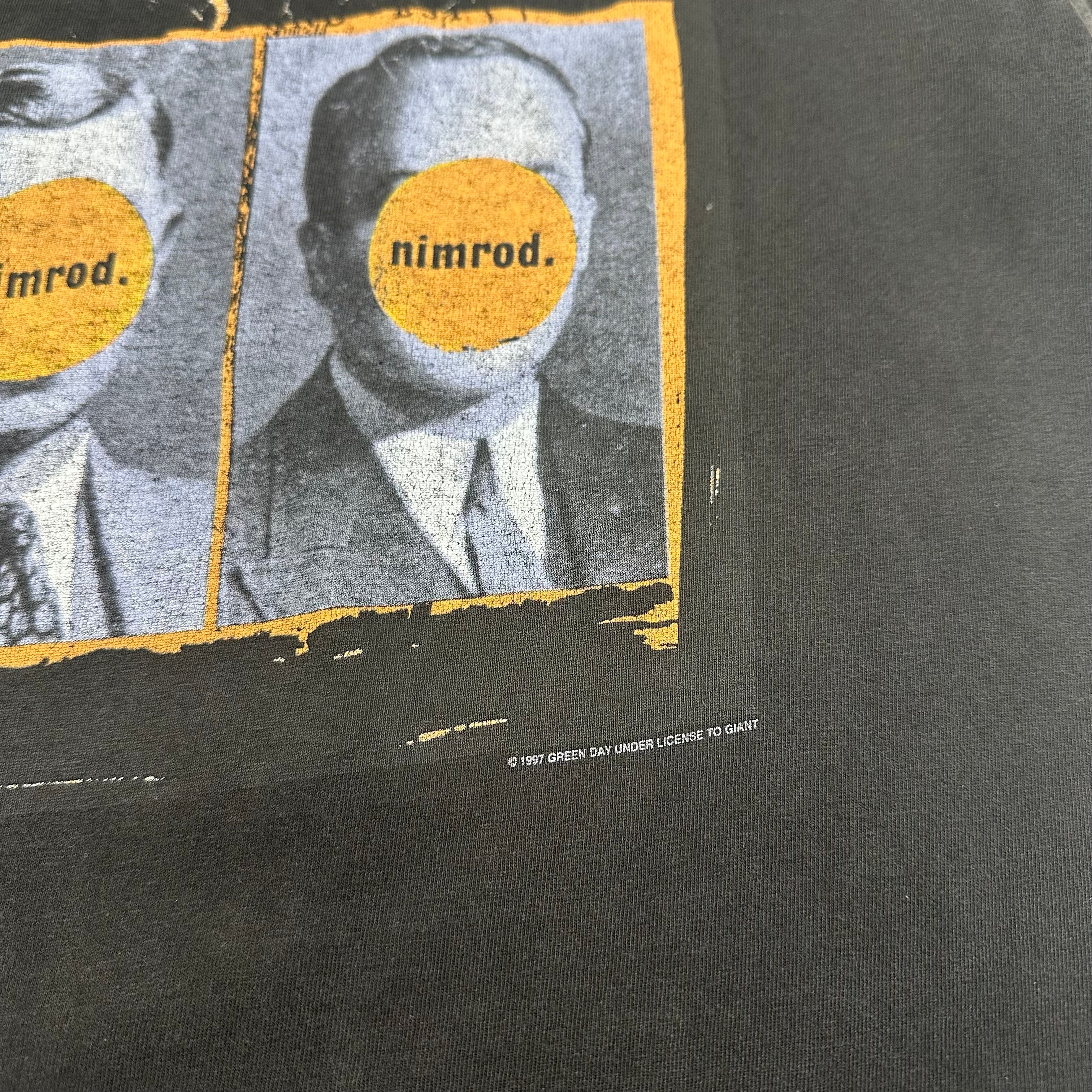 1997 Green Day Nimrod Album Tee L