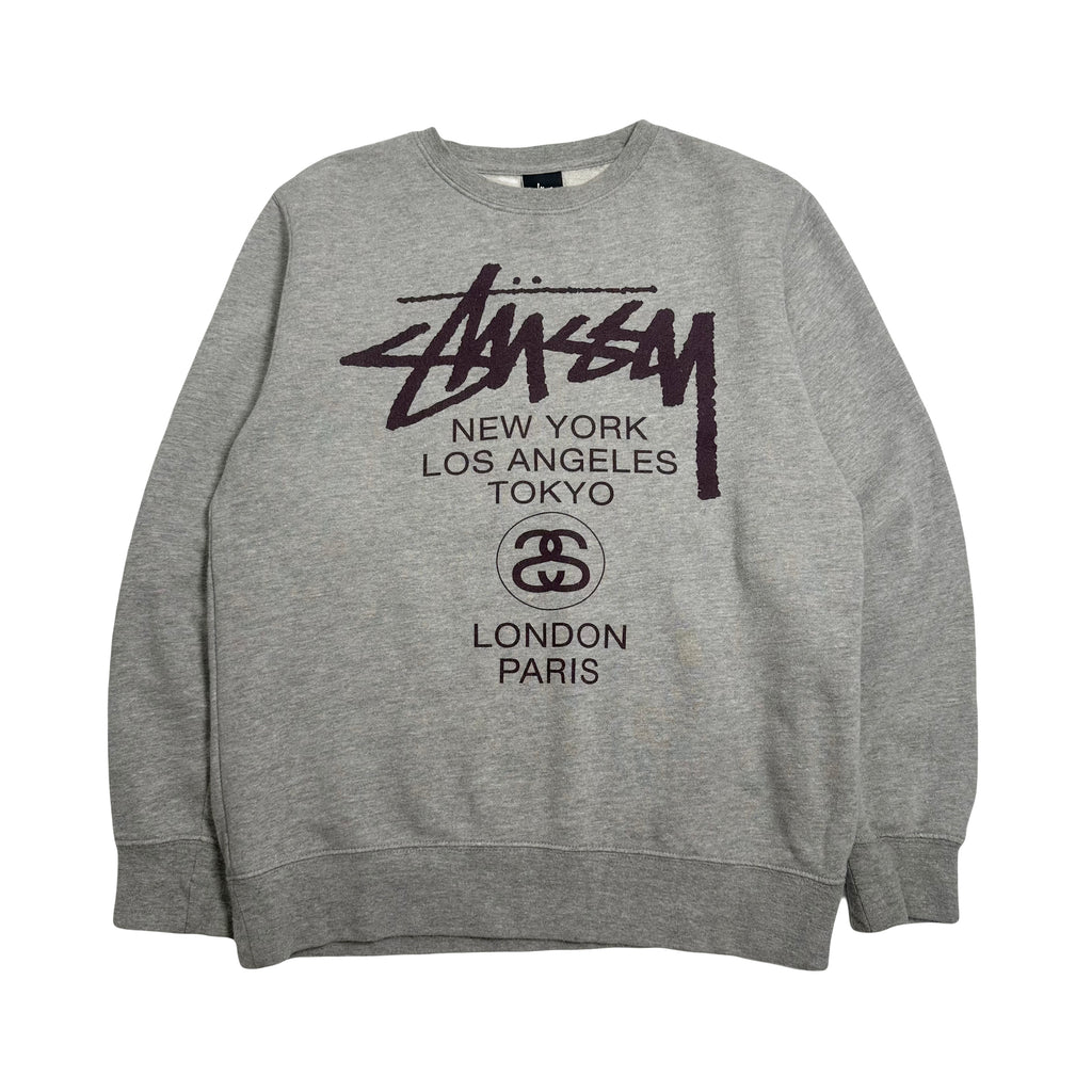 Stüssy International Cities Crewneck S