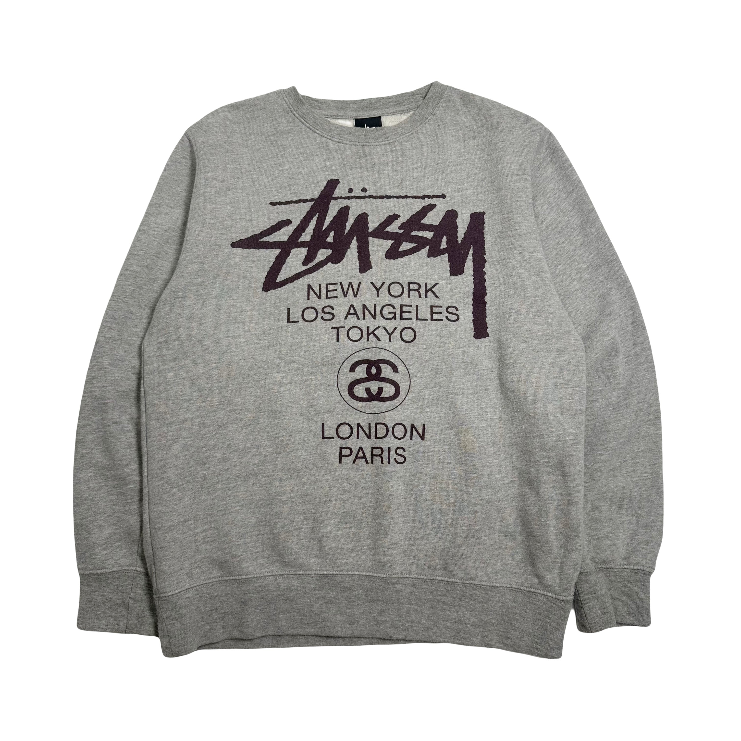 Stüssy International Cities Crewneck S