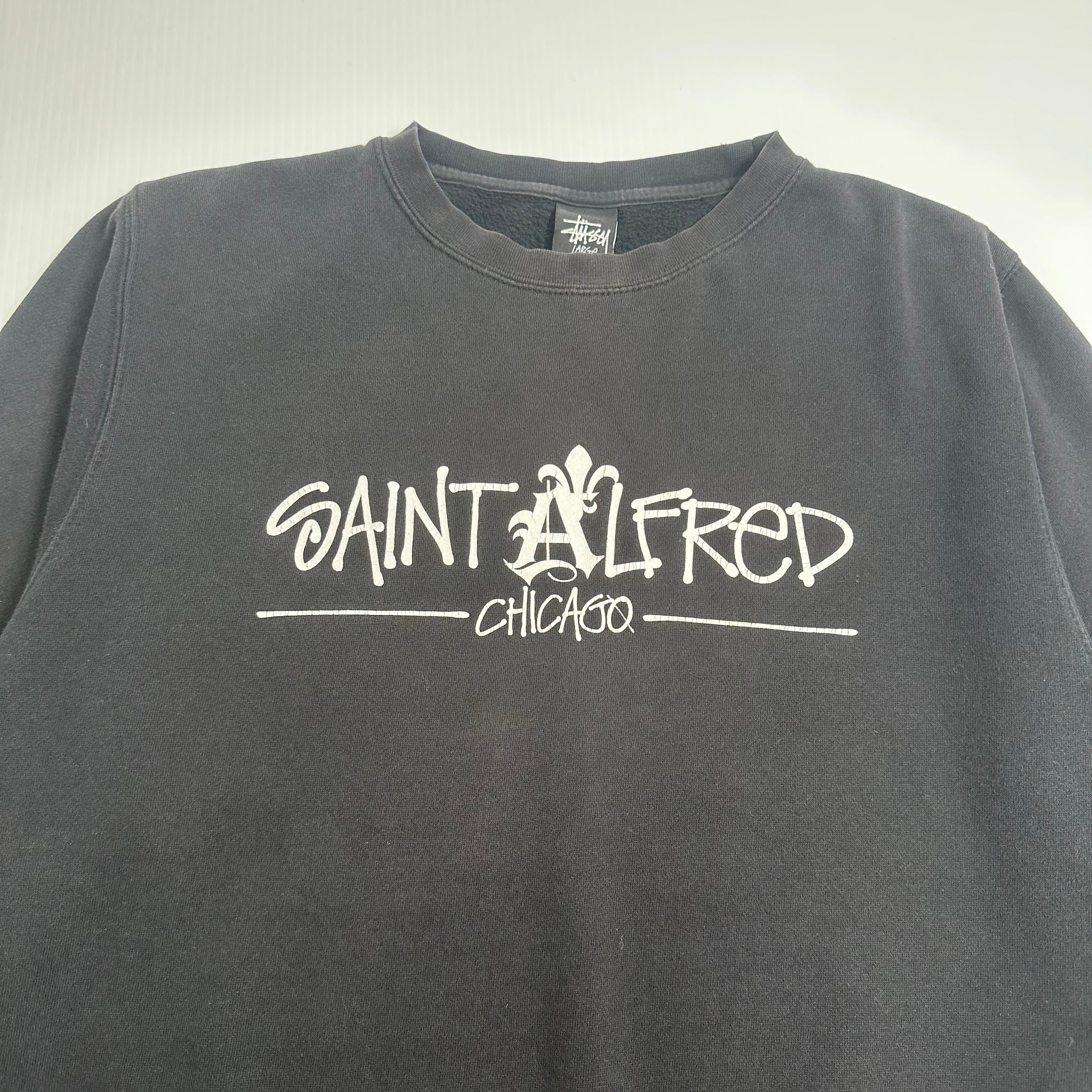 Stüssy x Saint Alfred Crewneck L