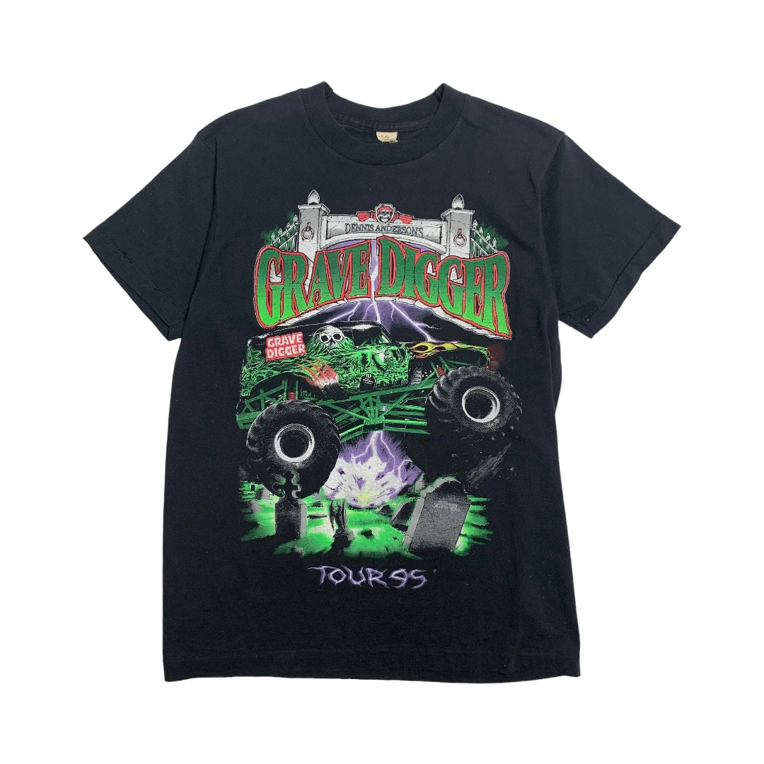 1995 Grave Digger Tour Tee M