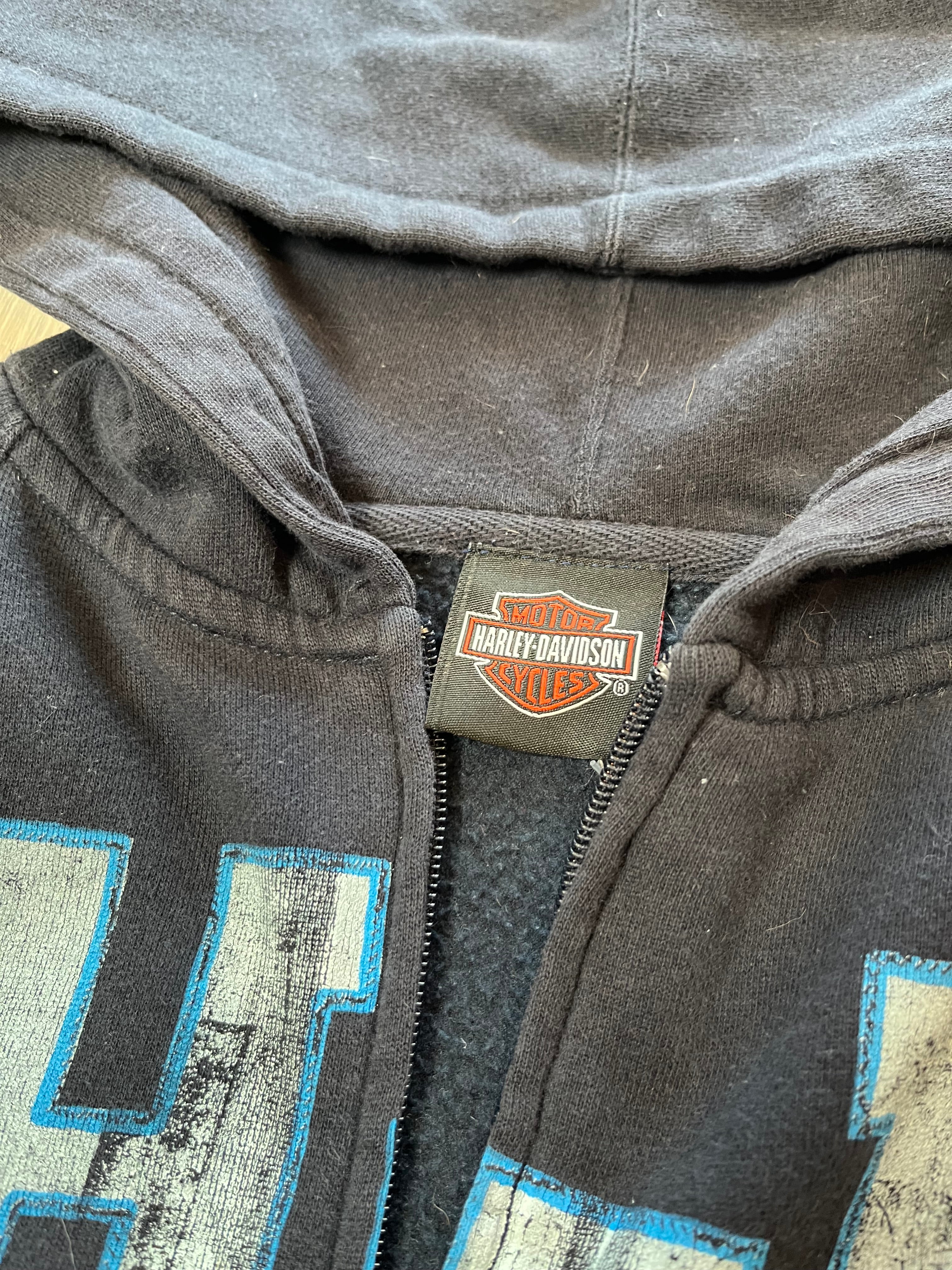 Harley Davidson Stream-Line Kamloops Zip Hoodie Women's XL