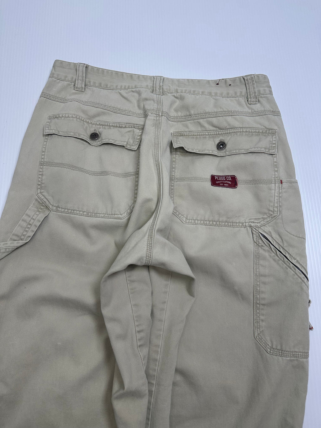 Y2K Plugg Baggy Carpenter Denim 32