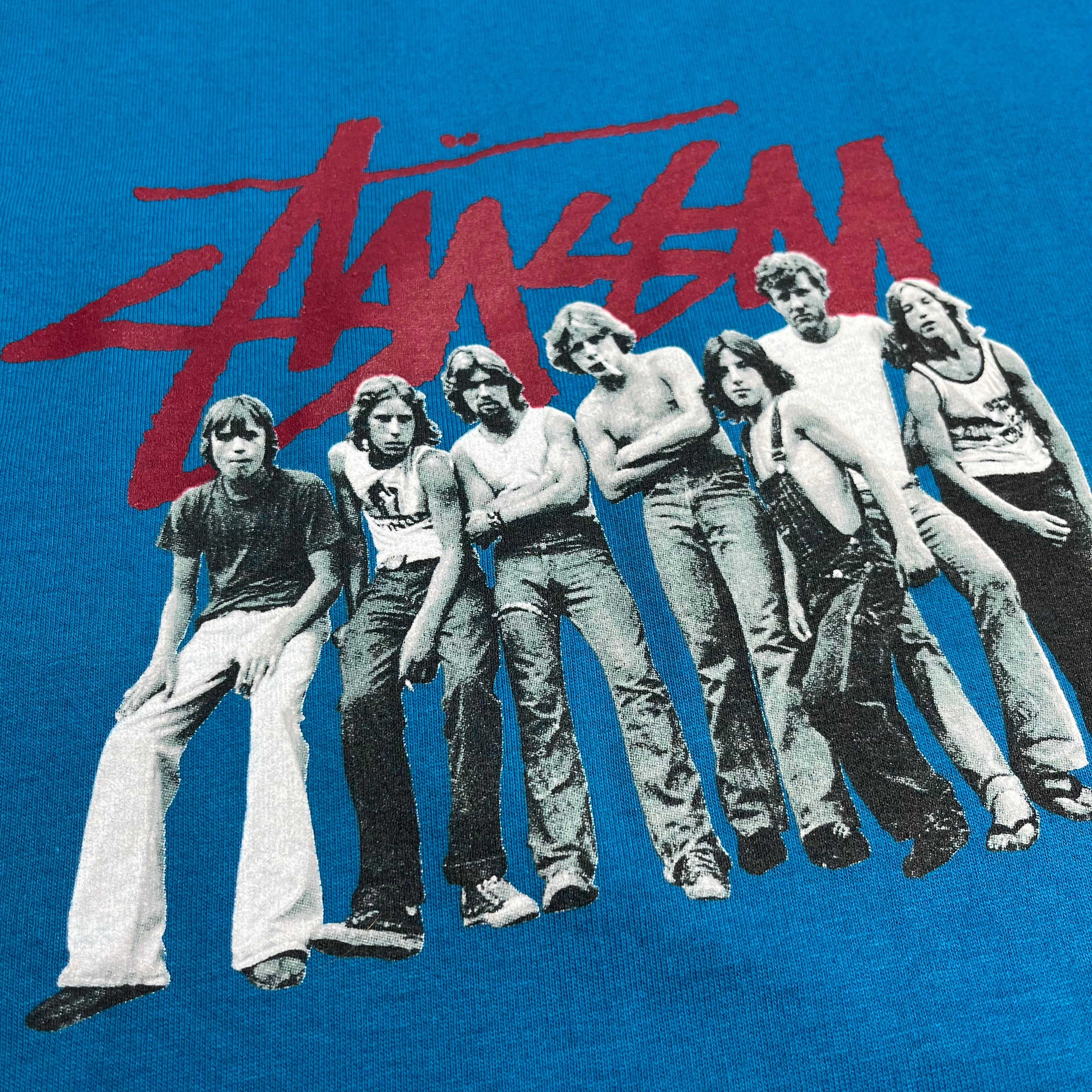 Stussy Spellout Graphic Tee L
