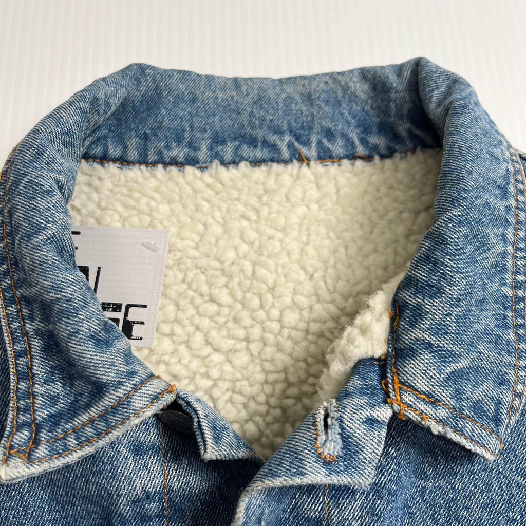 Vintage Buffalo Jeanswear Sherpa Lined Jacket S