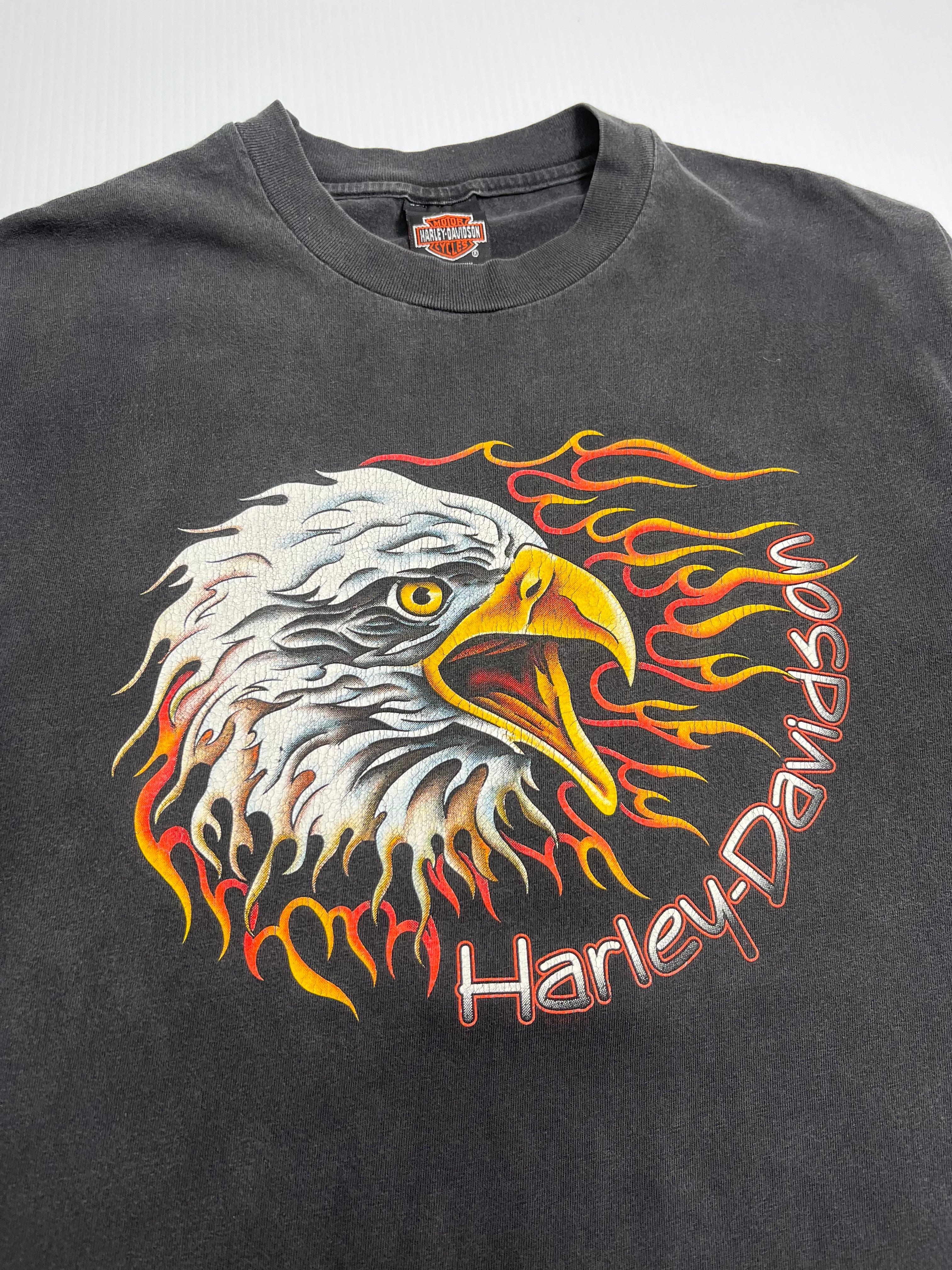 90s Harley Davidson Moroney's New York Tee L