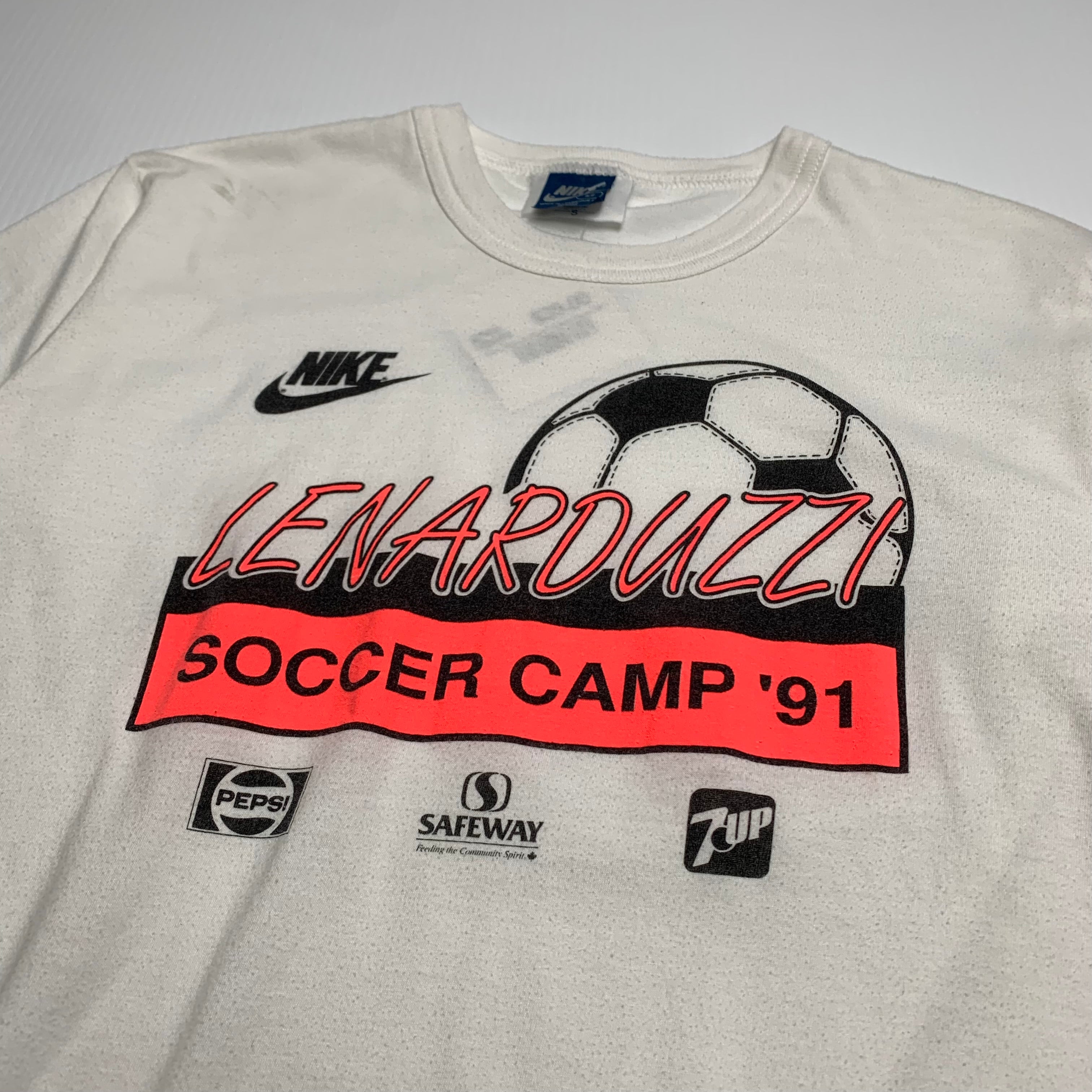 80’s Nike Lenarduzzi Soccer Camo Tee S