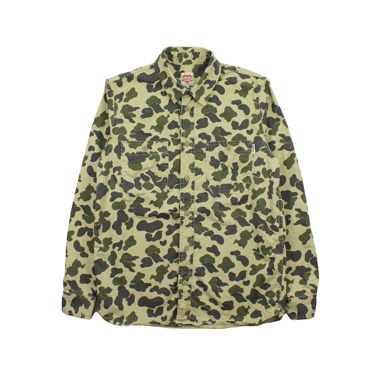 Carhartt W.I.P. Camouflage Button Up Shirt M