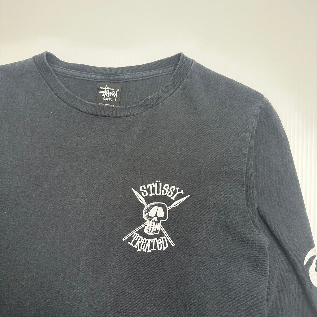 Stüssy x Treated Crew Tribal Longsleeve Shirt S