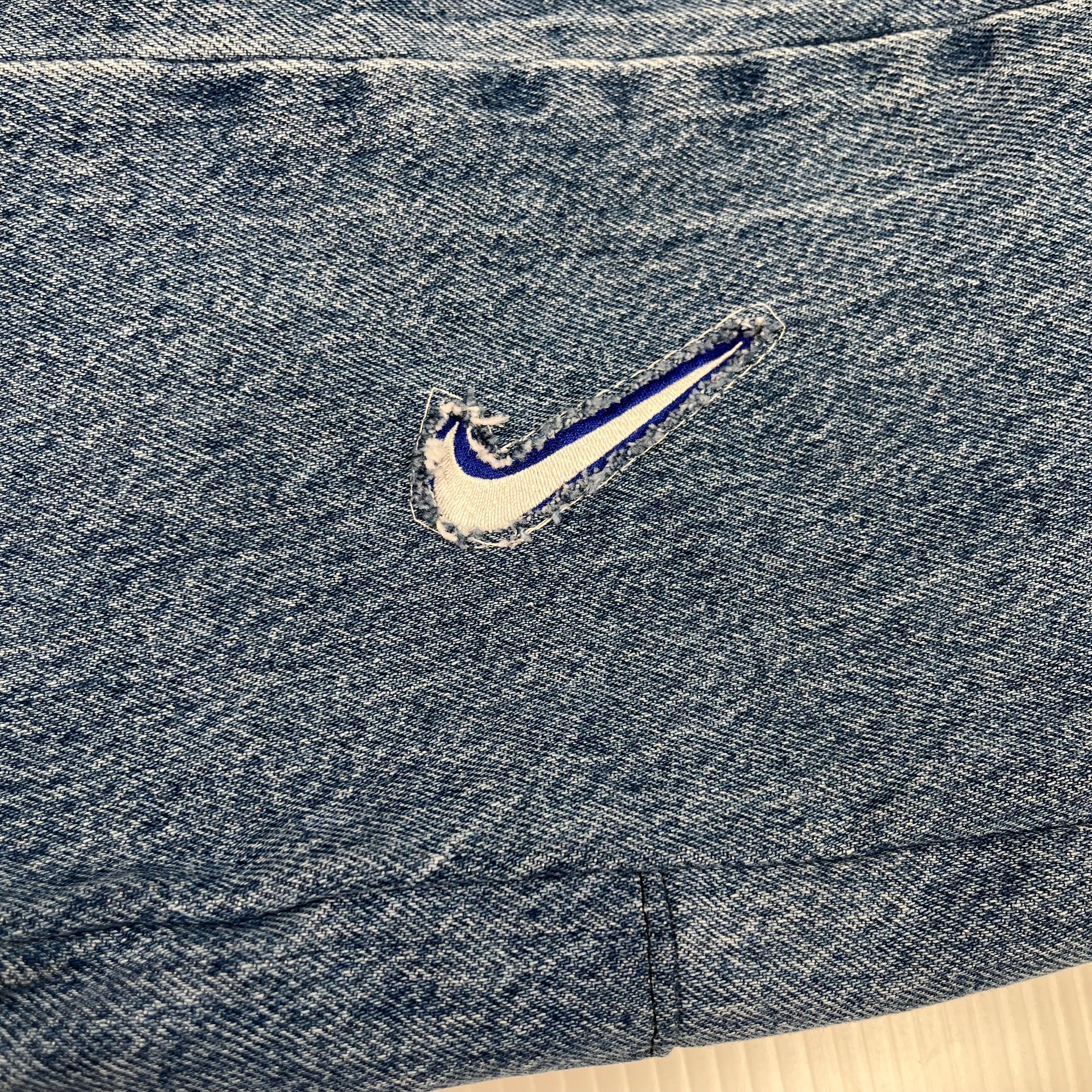 Rework Nike France Denim Side Bag