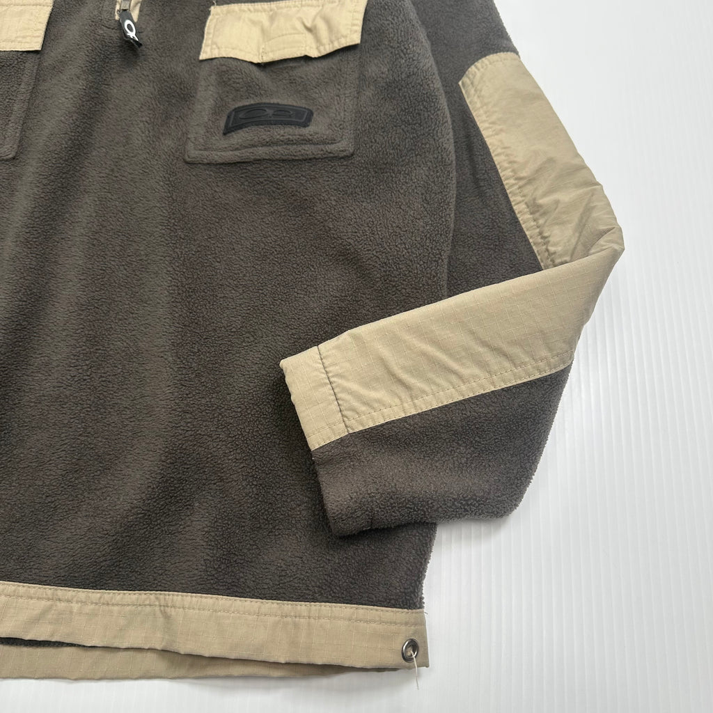 Vintage Ocean Pacific Fleece 1/4 Zip Light Jacket L