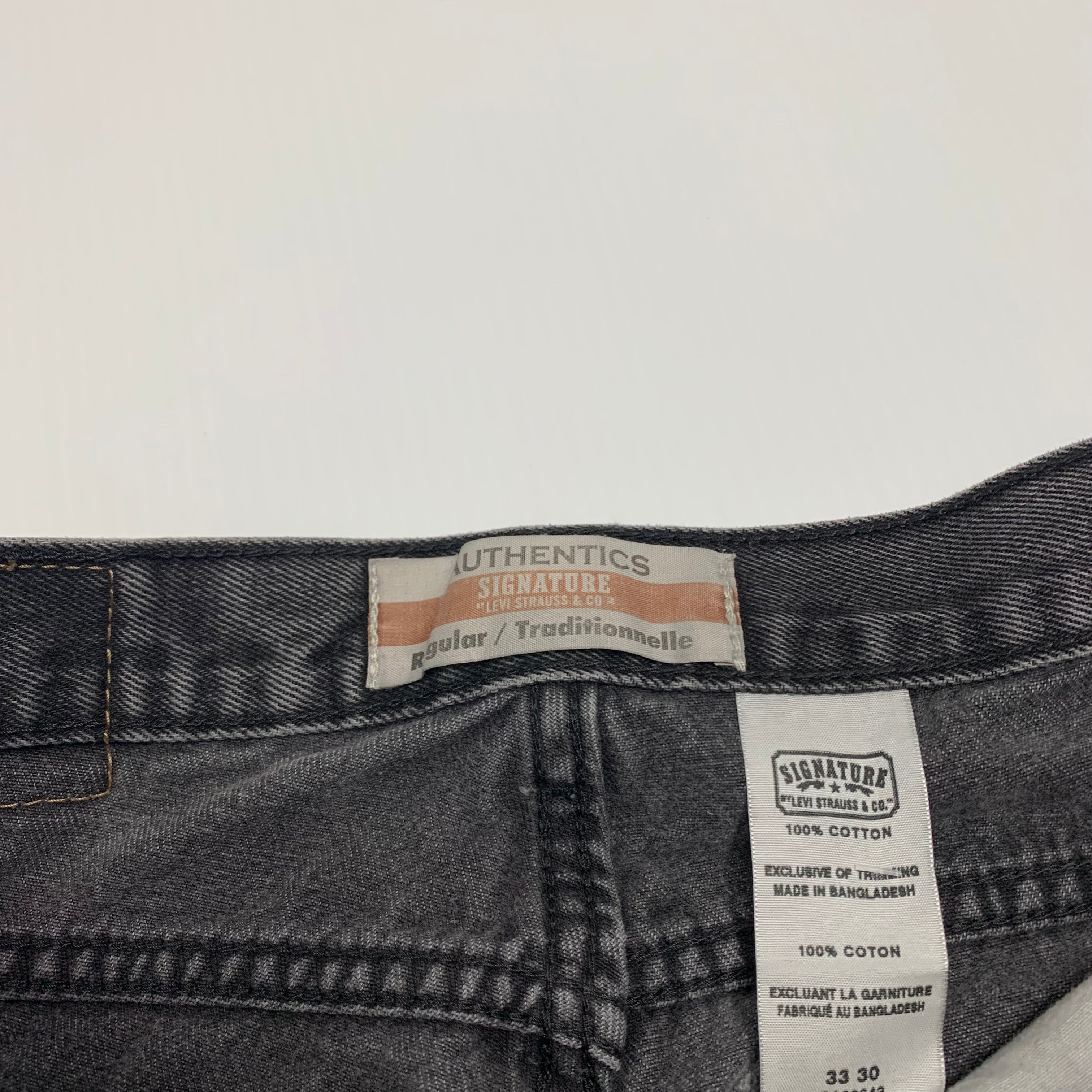 Vintage Levi’s Faded Black Denim 32