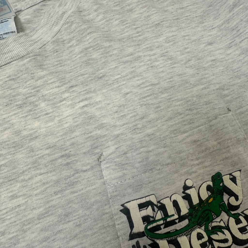1995 Enjoy Desert La Paz Baja Mexico Pocket Tee L