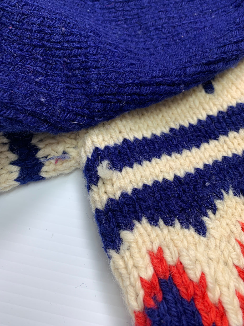 Vintage Full Zip Cowichan Sweater M