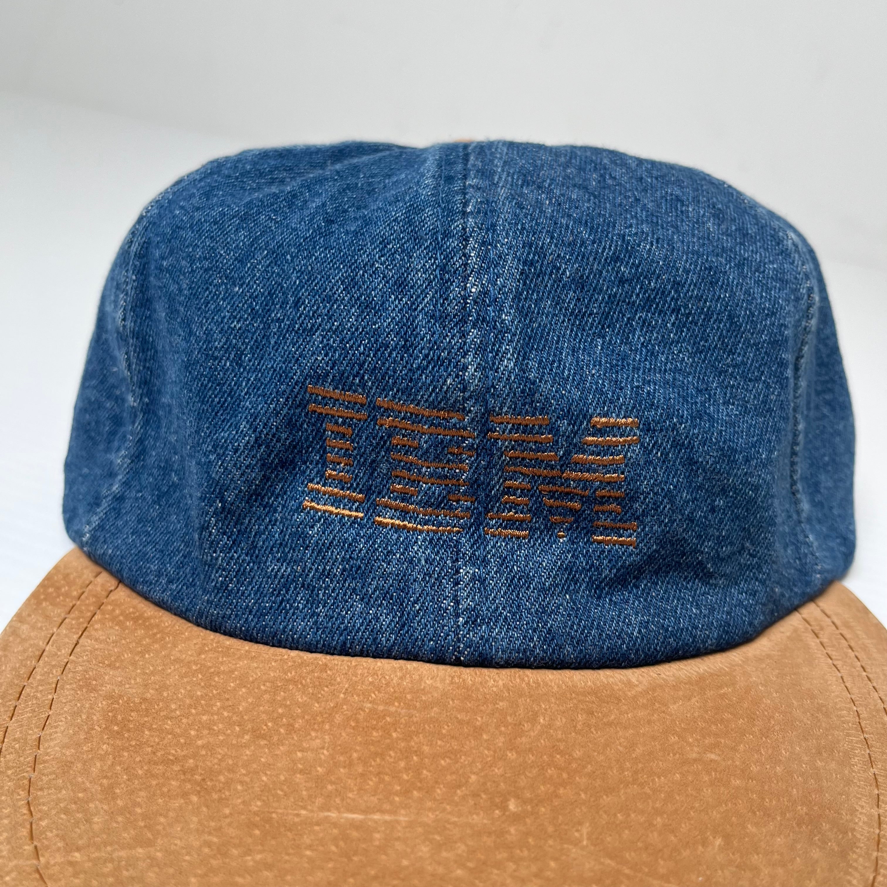 Vintage IBM Technology Denim Strapback Hat