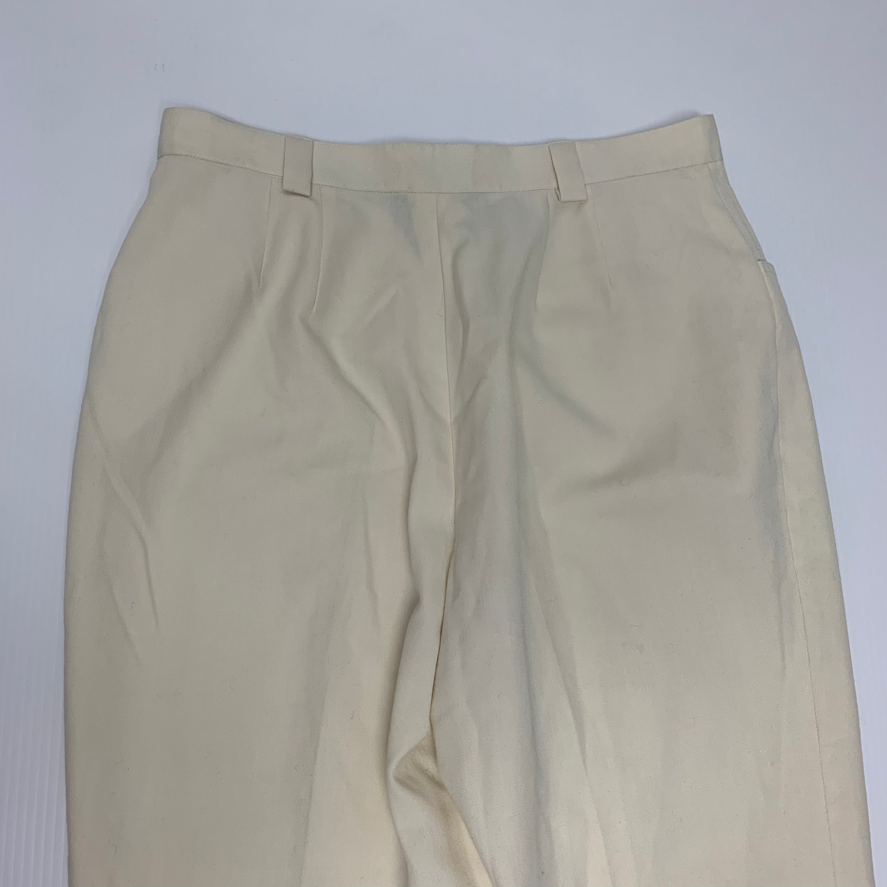 Vintage J.M.T. Cream Slacks 31W