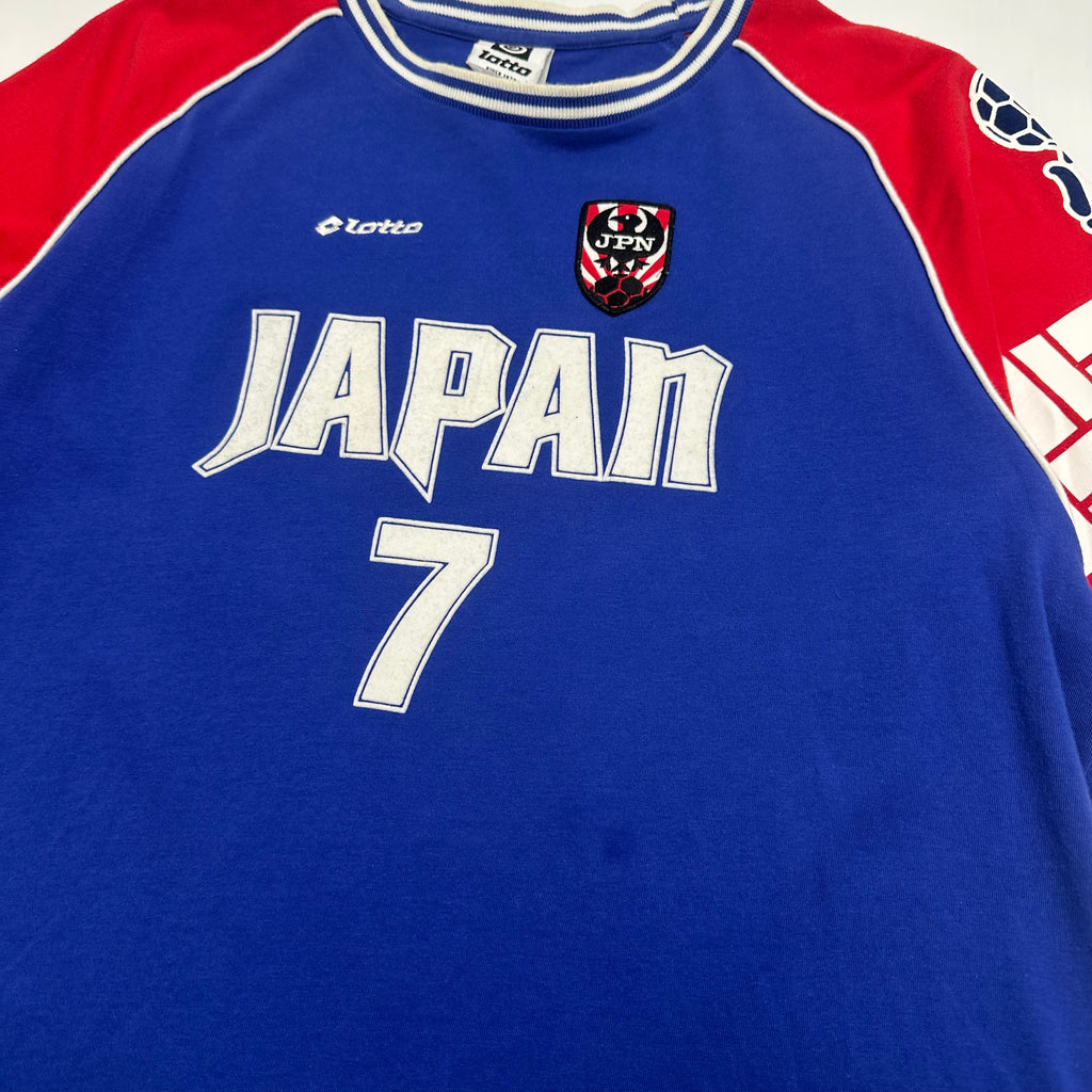 Vintage Lotto Japan Soccer Jersey Tee M