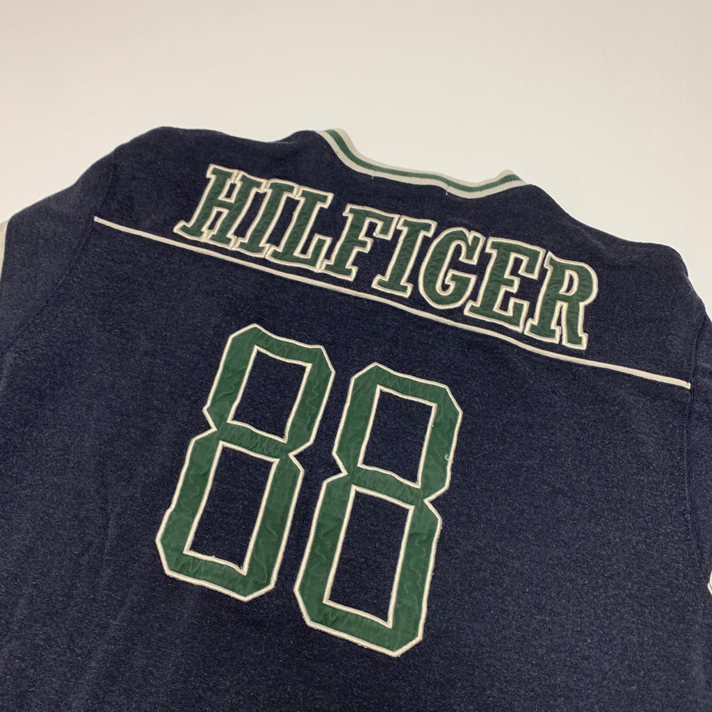 Vintage Tommy Hilfiger Hockey LS S