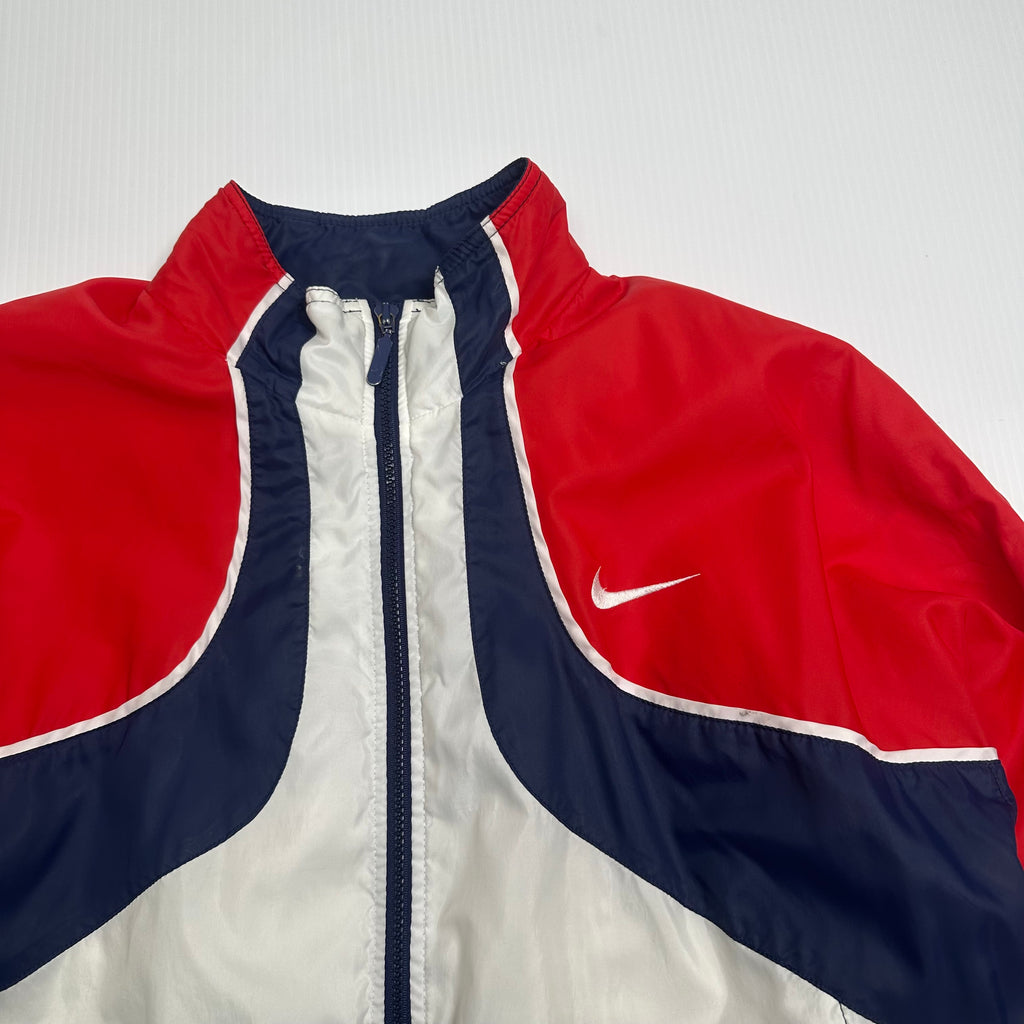 90s Nike Swoosh Full Zip Light Jacket L