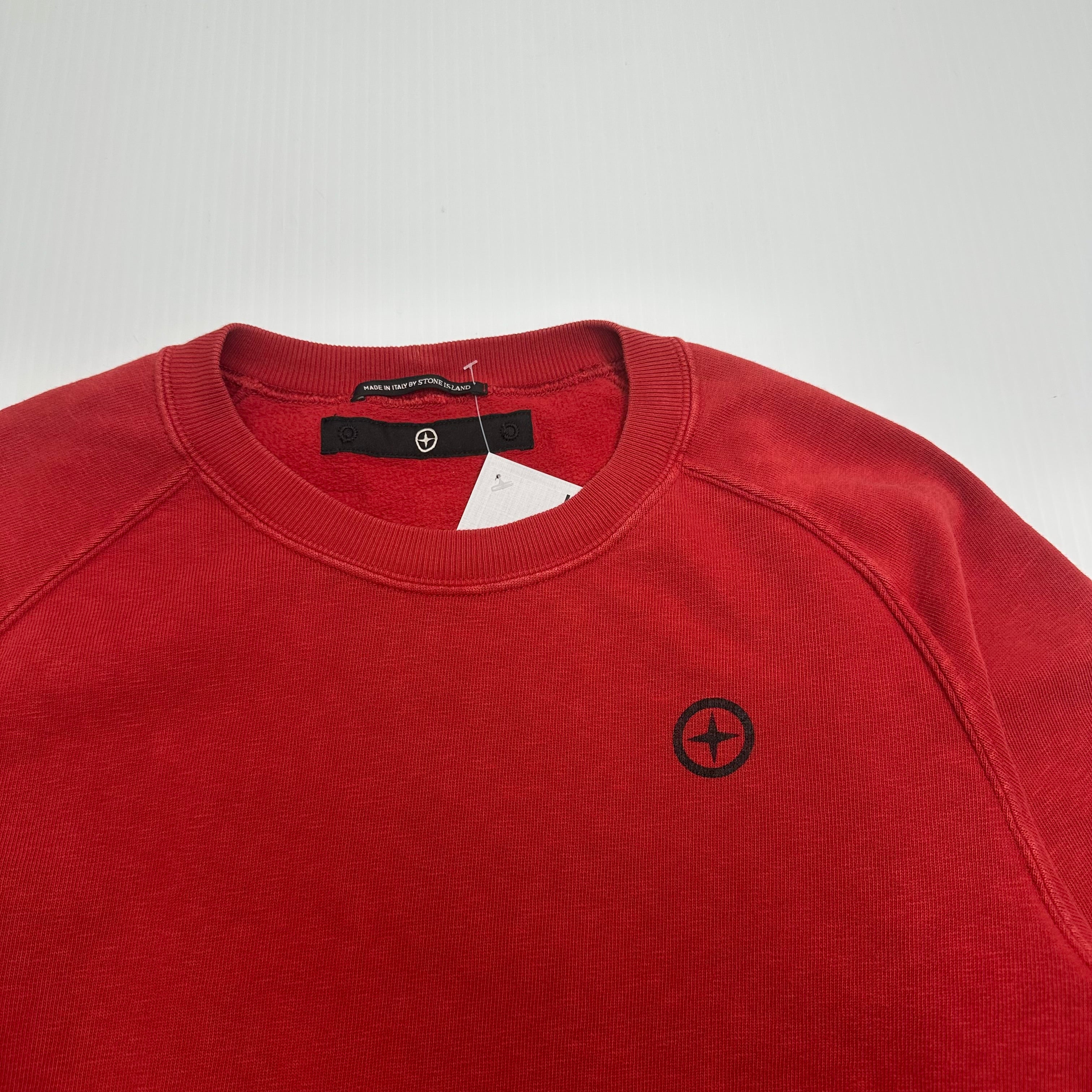Stone Island Denims Mini Logo Crewneck M