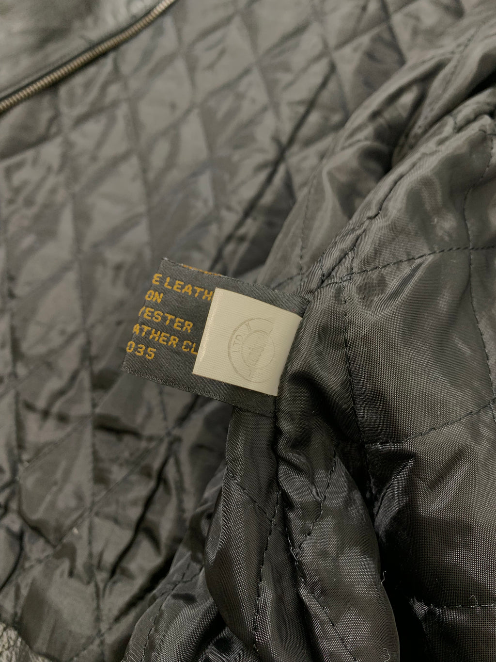Vintage Adler Leather Bomber Jacket M