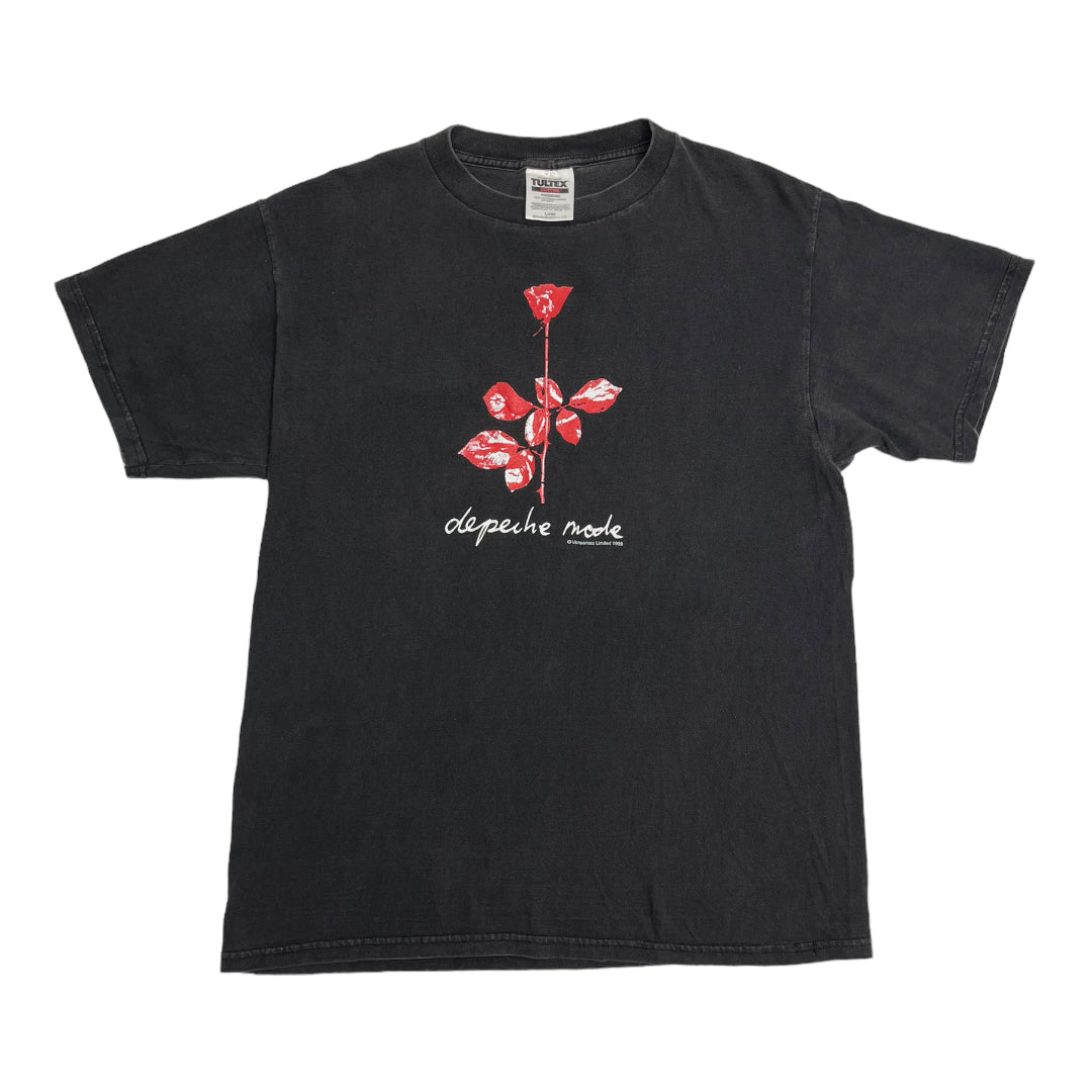 1998 Depeche Mode Singles Tour Tee L