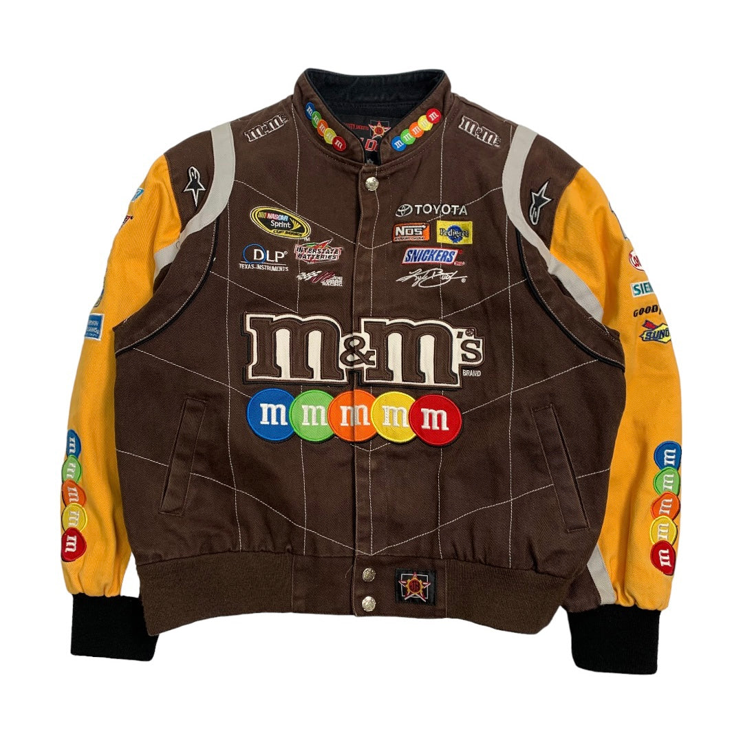 Vintage Jeff Hamilton M&M's Racing Jacket Youth XL