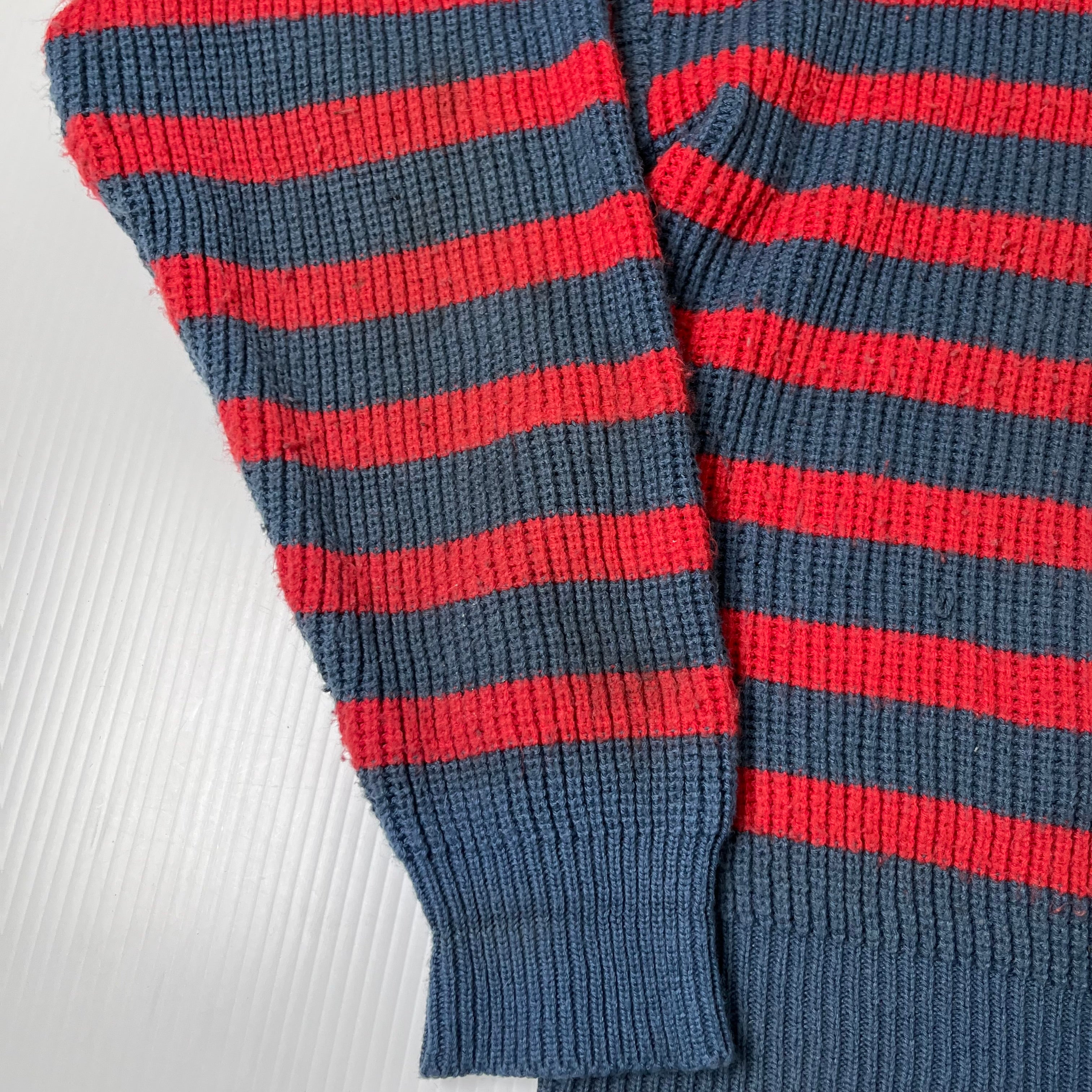Vintage F.C.O. Striped Knit Sweater M