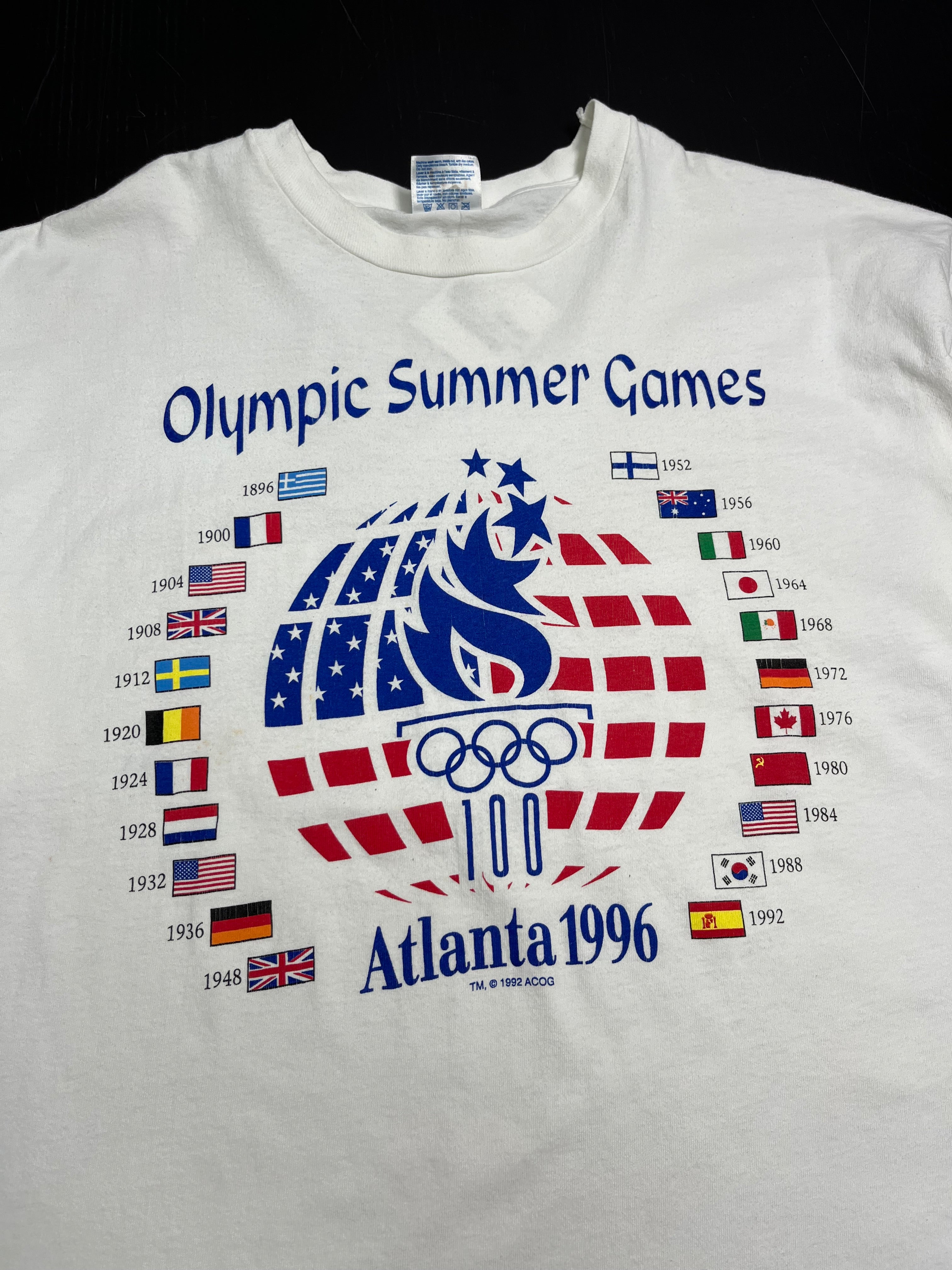 1996 Atlanta Olympic Summer Games Tee XXL